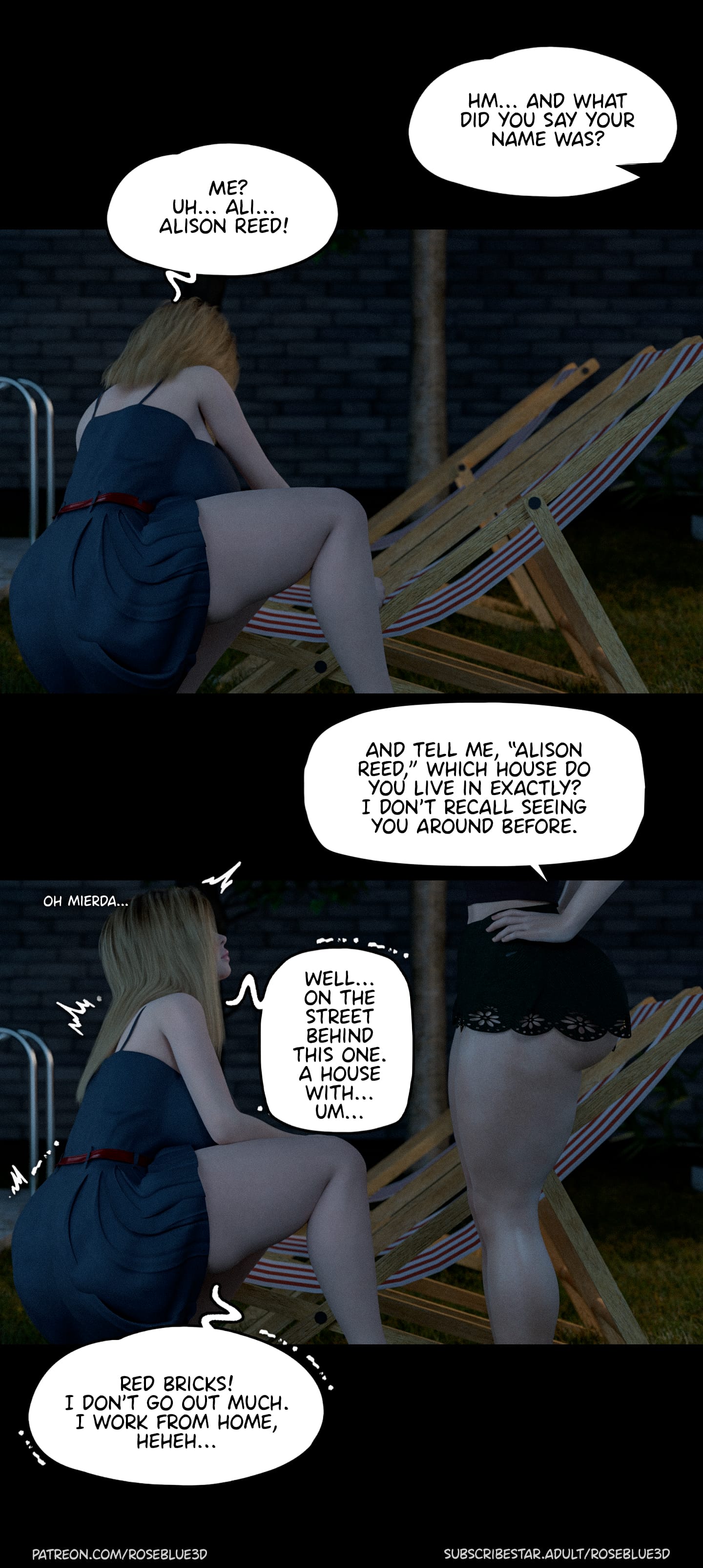 My Neighbor's Widow [Rose Blue 3D] - Chapter 37 — Page 41