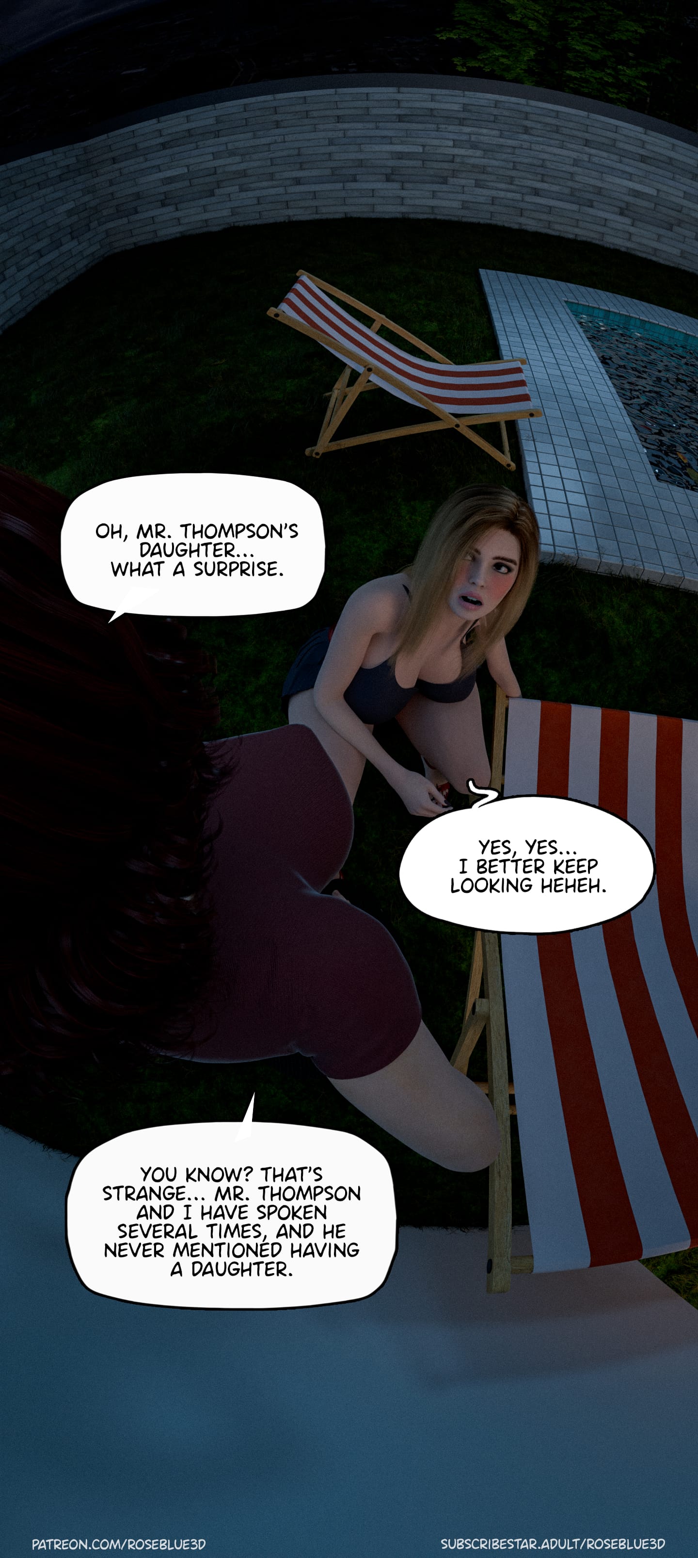 My Neighbor's Widow [Rose Blue 3D] - Chapter 37 — Page 44