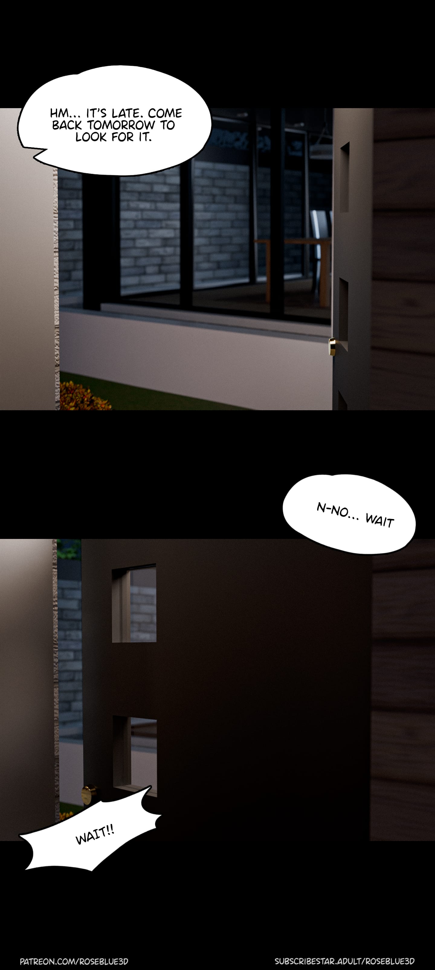 My Neighbor's Widow [Rose Blue 3D] - Chapter 37 — Page 7