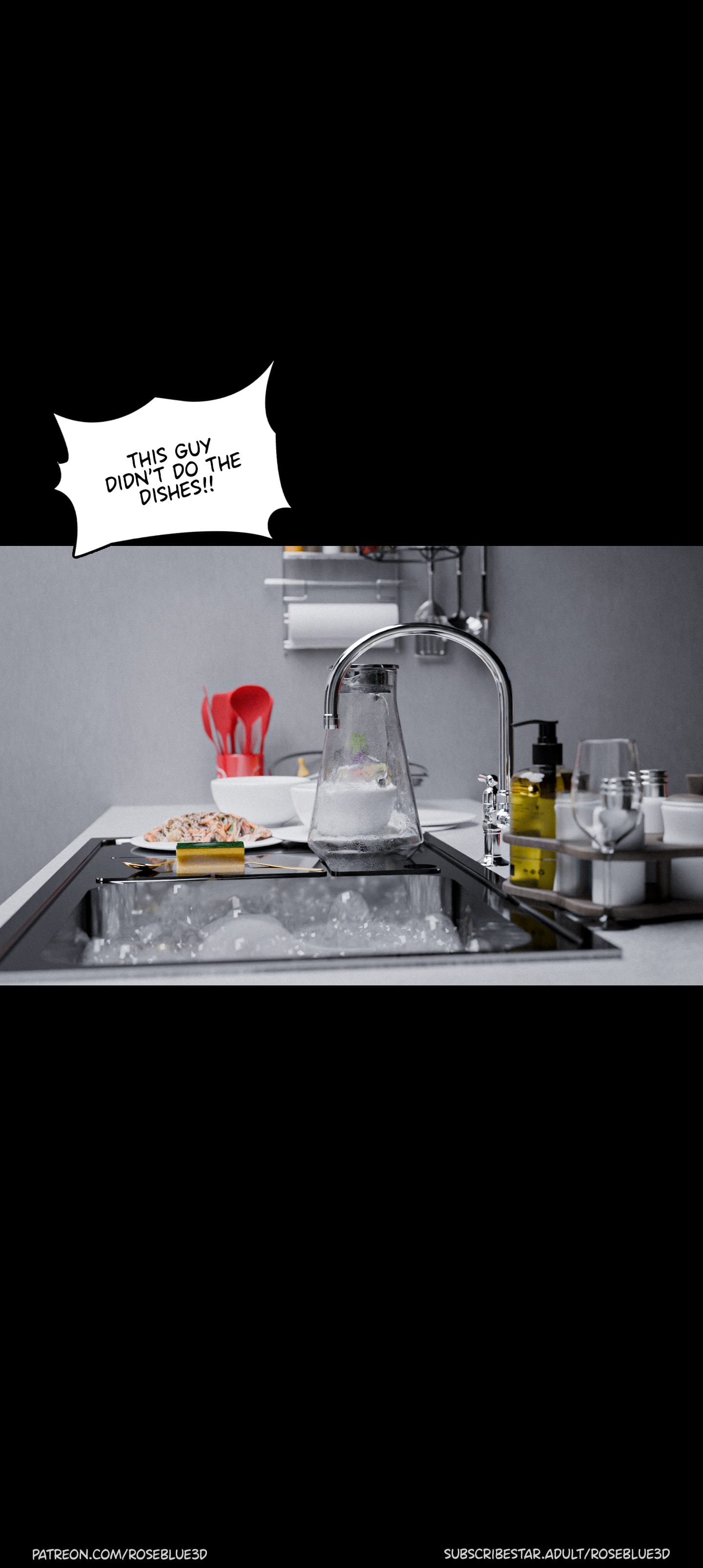 My Neighbor's Widow [Rose Blue 3D] - Chapter 37 — Page 71