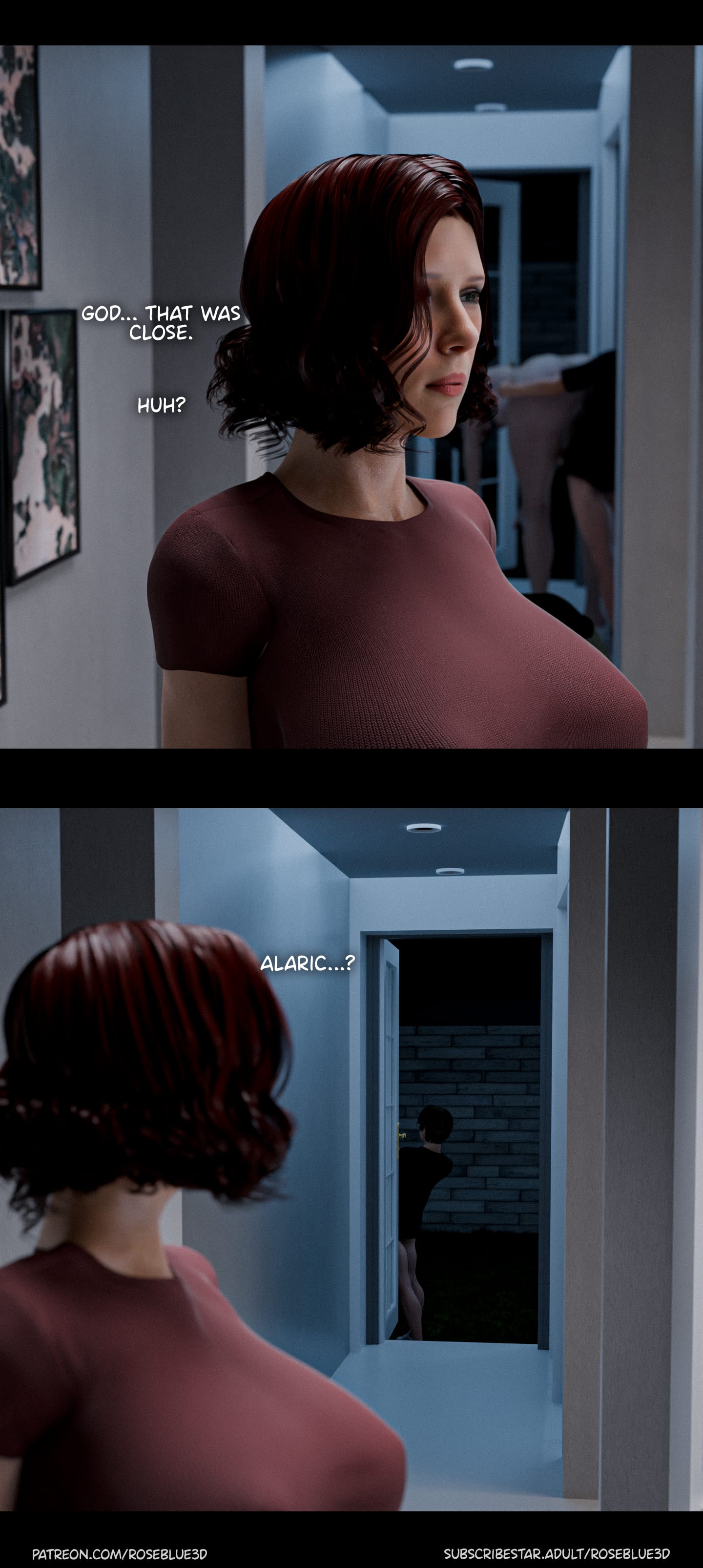 My Neighbor's Widow [Rose Blue 3D] - Chapter 37 — Page 81