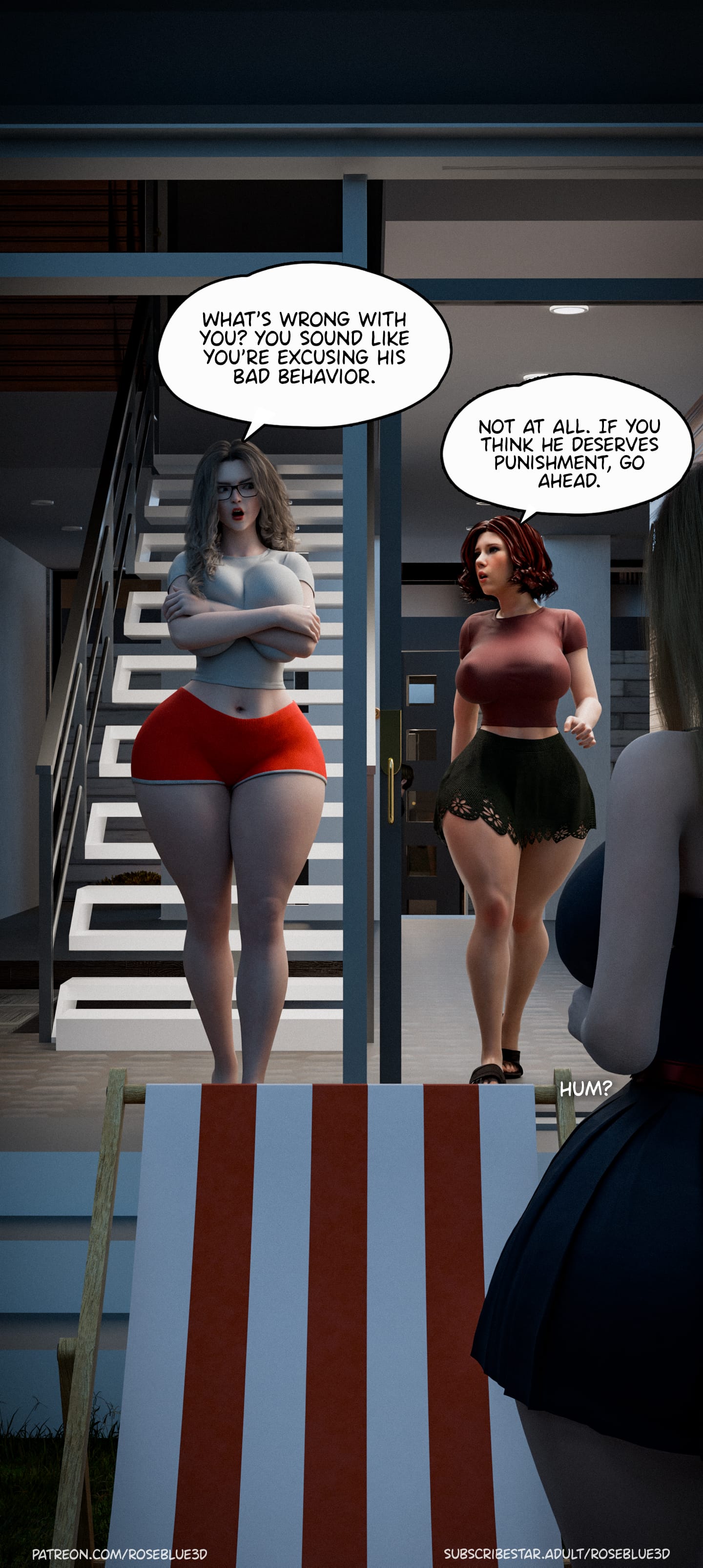 My Neighbor's Widow [Rose Blue 3D] - Chapter 37 — Page 85