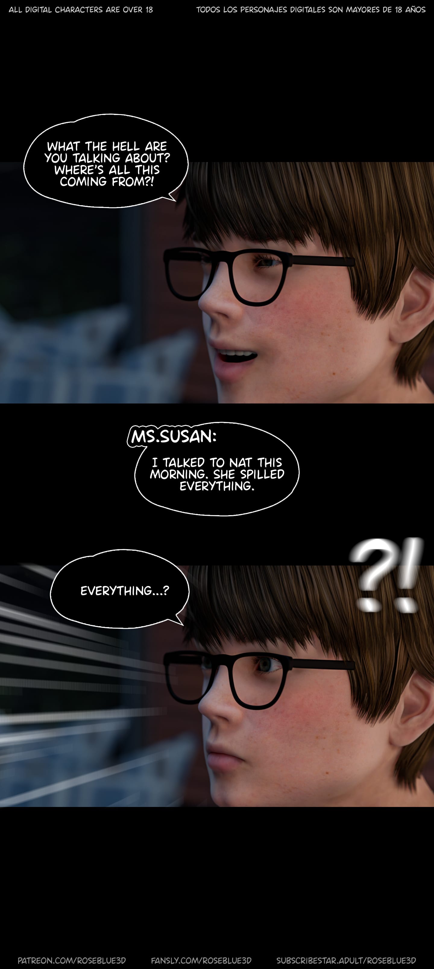 My Neighbor's Widow [Rose Blue 3D] - Chapter 49 — Page 13