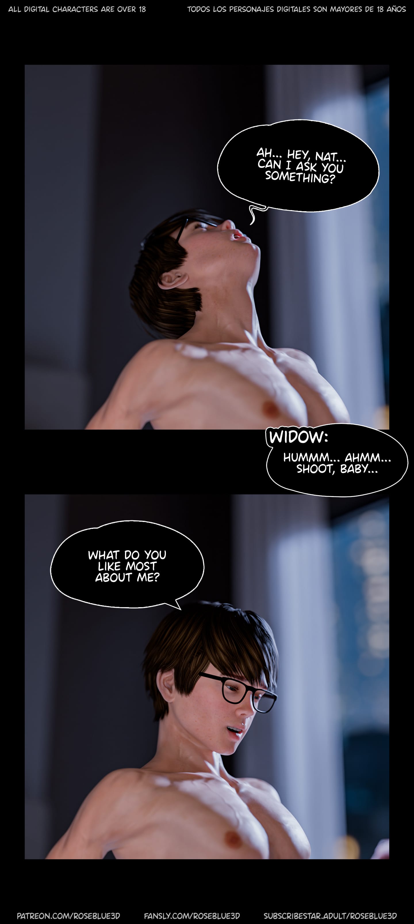 My Neighbor's Widow [Rose Blue 3D] - Chapter 49 — Page 64