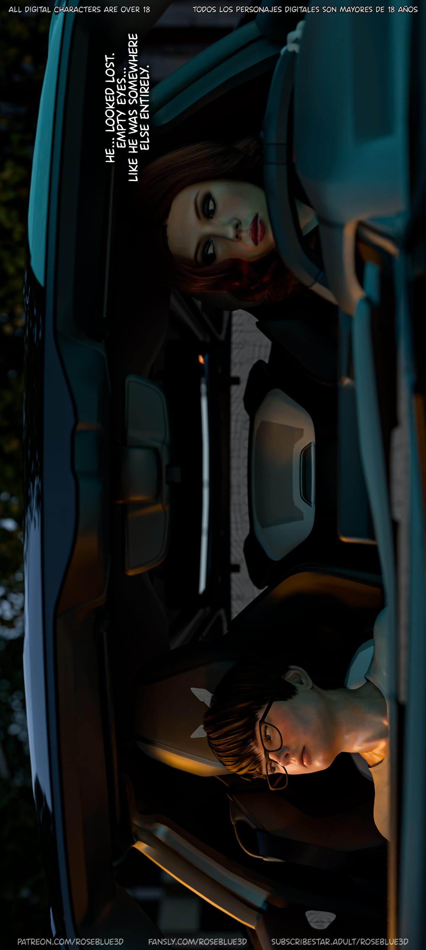 My Neighbor's Widow [Rose Blue 3D] - Chapter 49 — Page 78