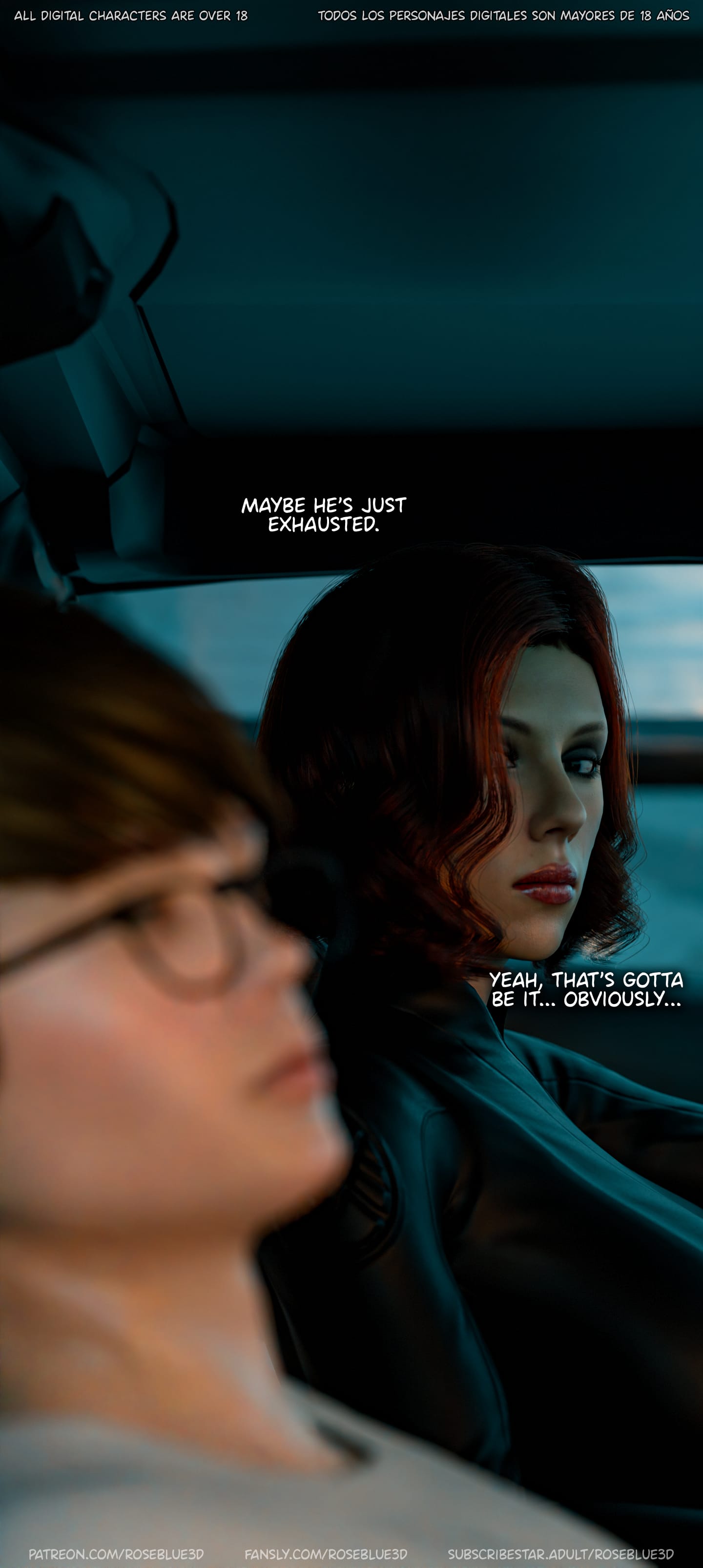 My Neighbor's Widow [Rose Blue 3D] - Chapter 49 — Page 79