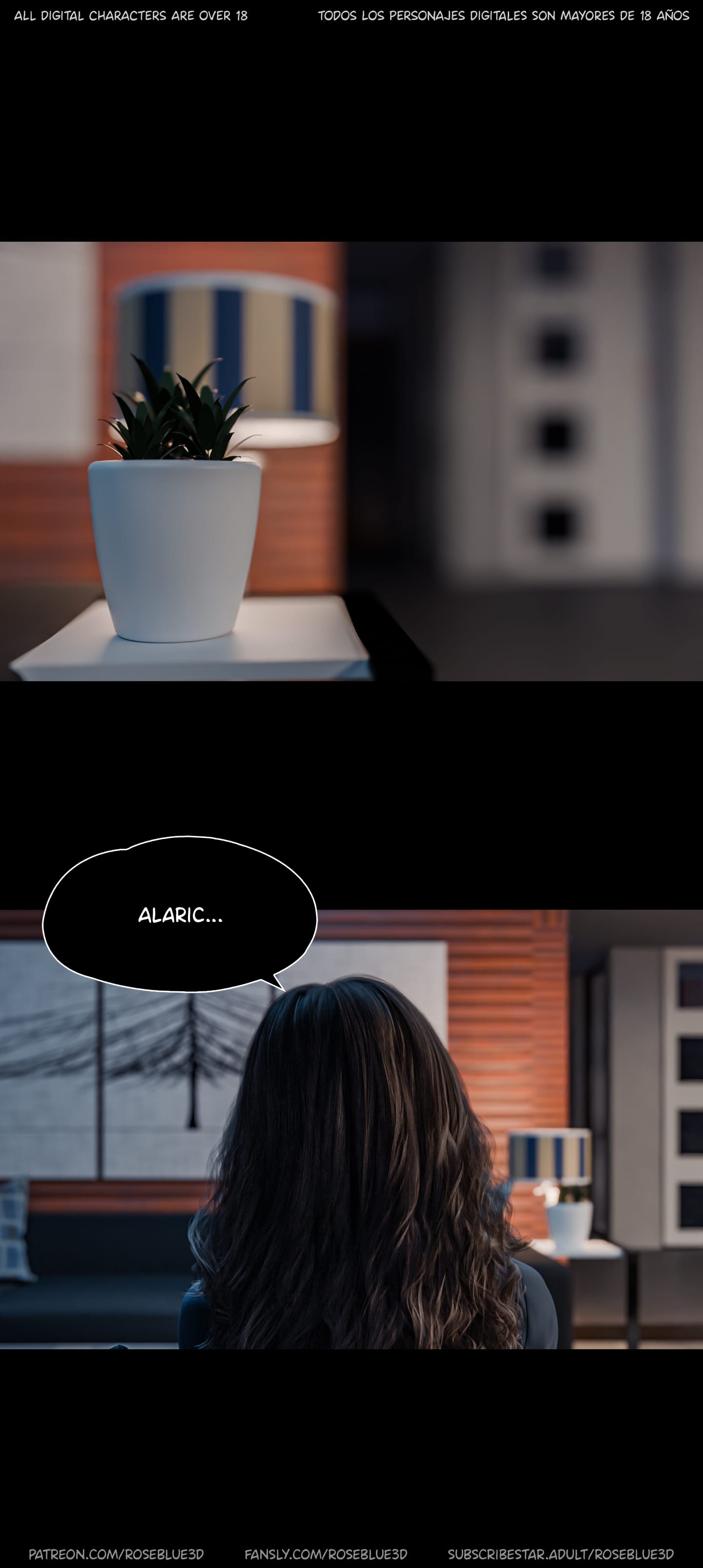 My Neighbor's Widow [Rose Blue 3D] - Chapter 49 — Page 8