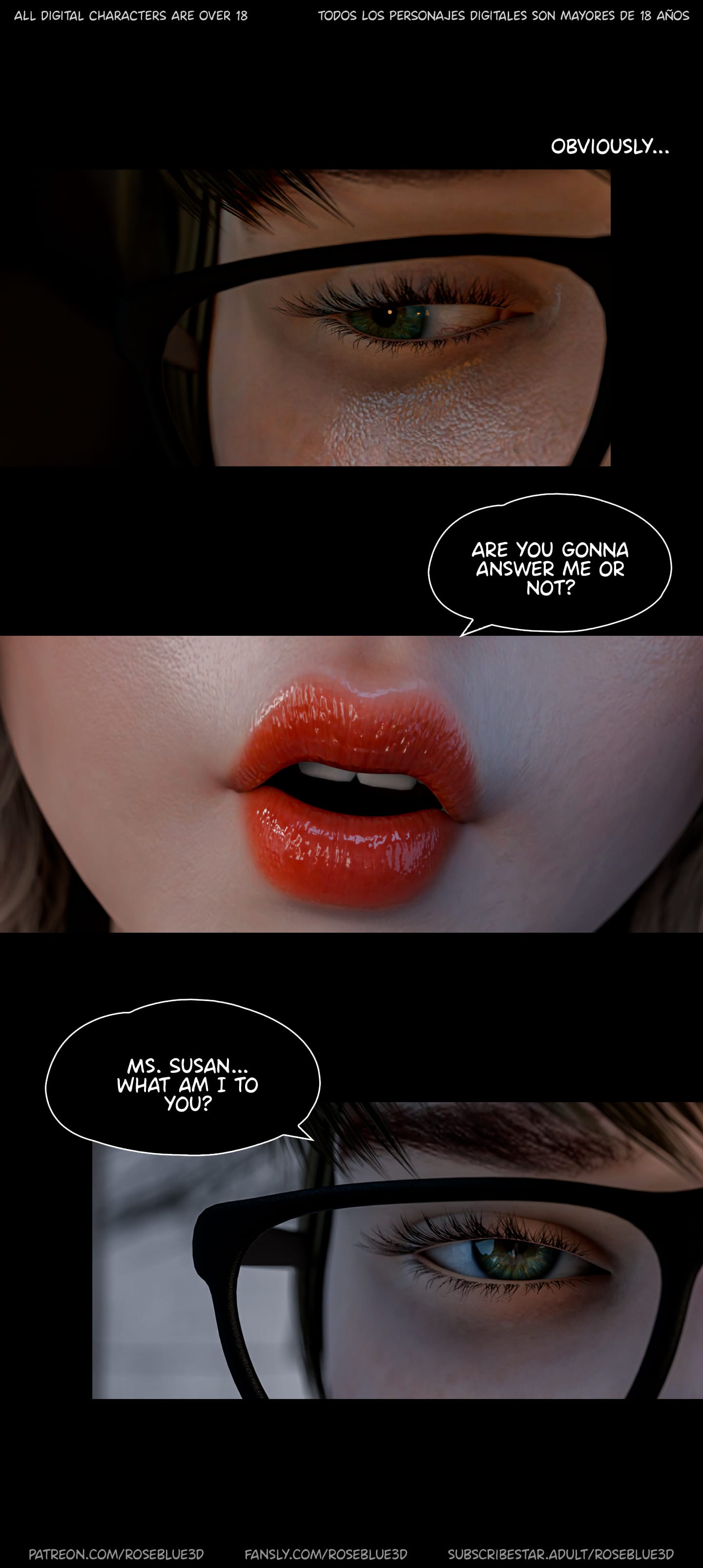 My Neighbor's Widow [Rose Blue 3D] - Chapter 49 — Page 80