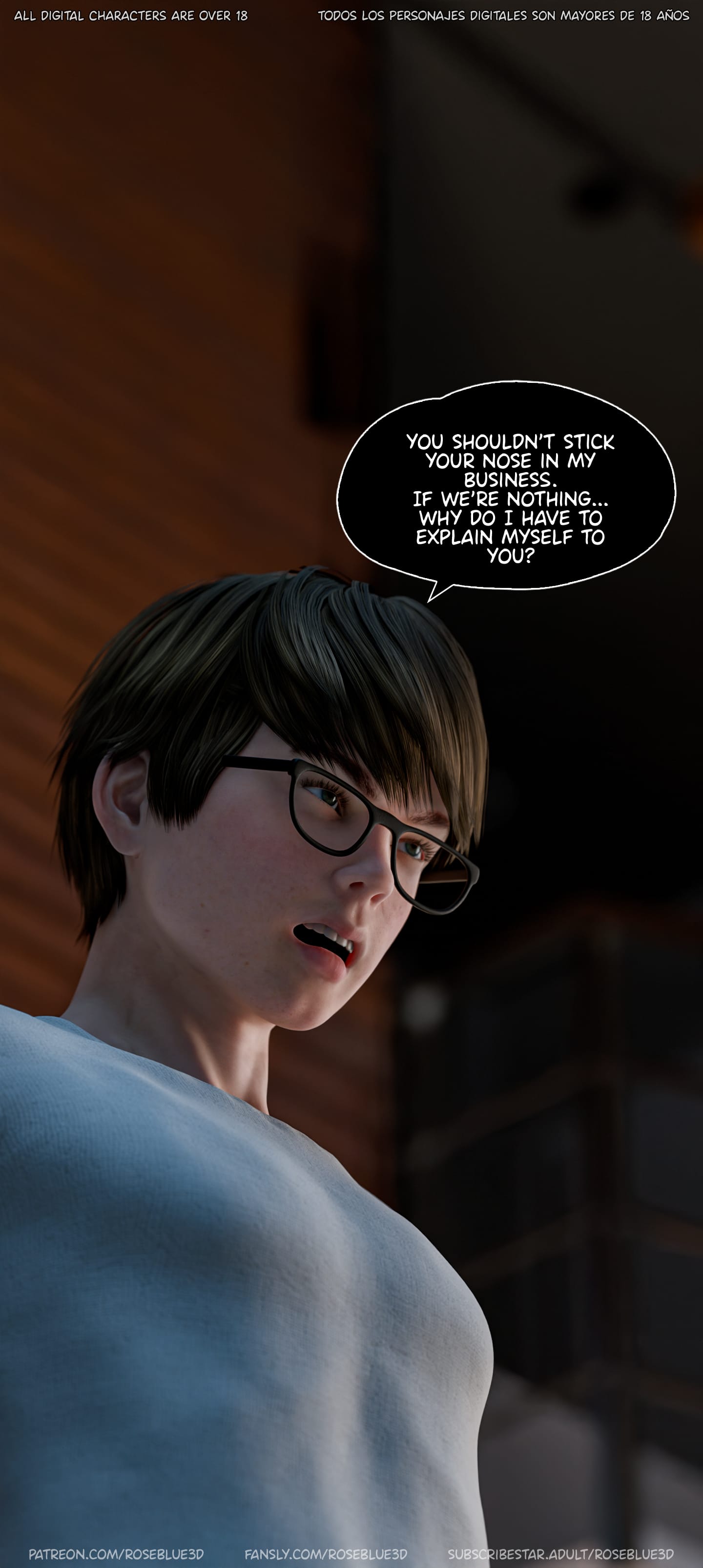 My Neighbor's Widow [Rose Blue 3D] - Chapter 49 — Page 82