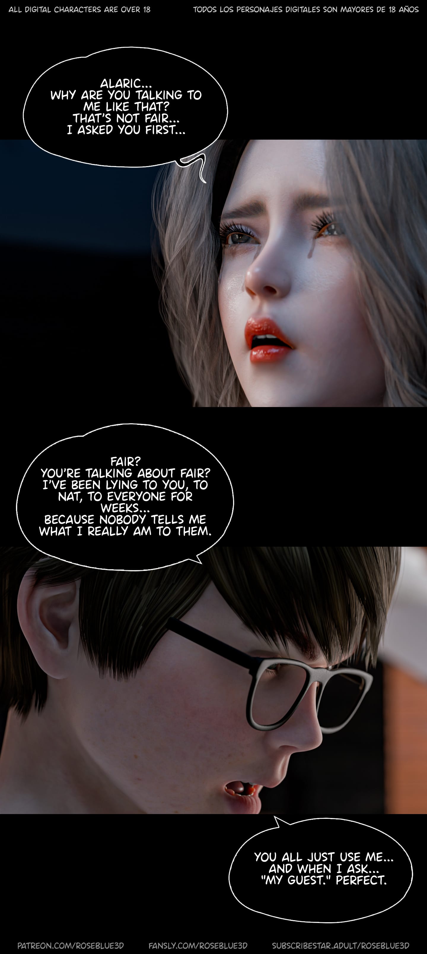 My Neighbor's Widow [Rose Blue 3D] - Chapter 49 — Page 83