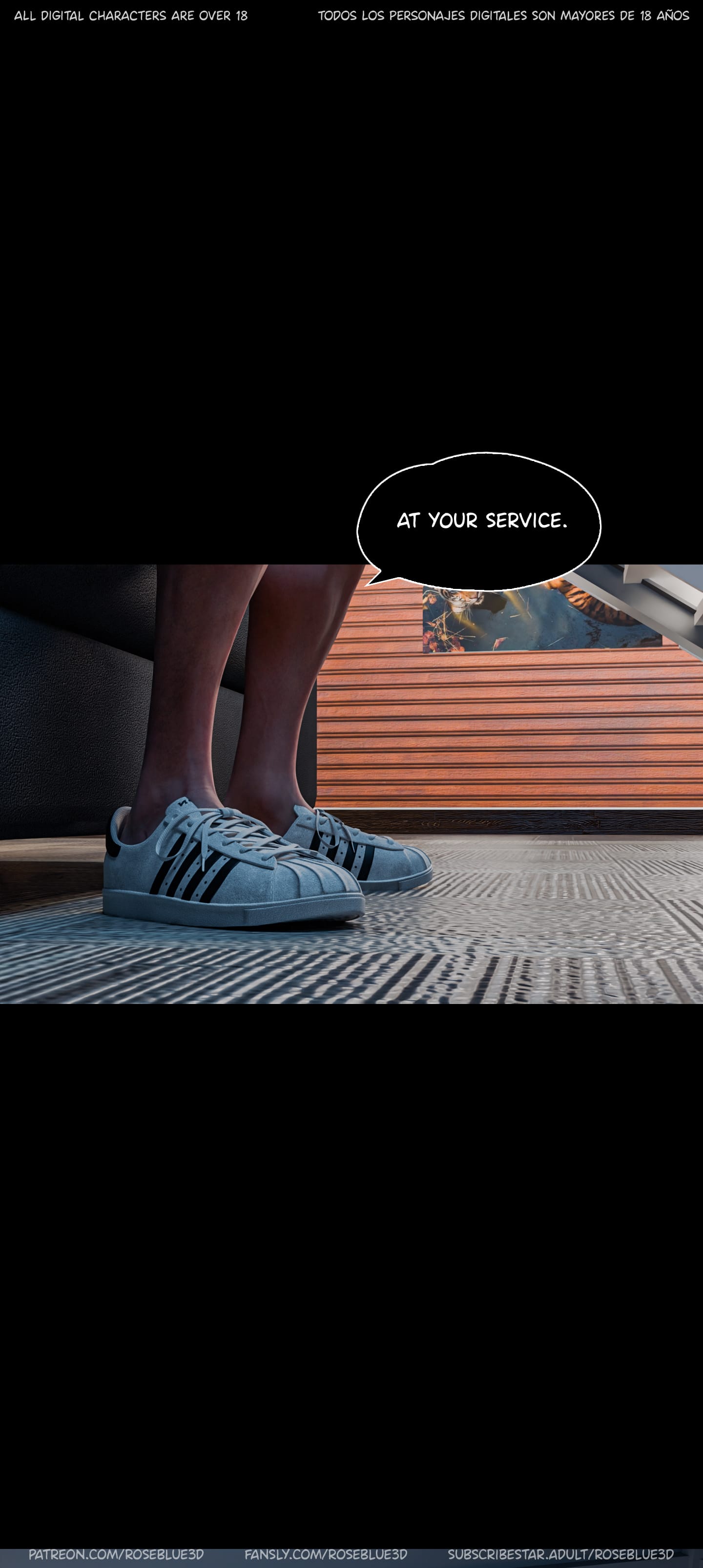 My Neighbor's Widow [Rose Blue 3D] - Chapter 49 — Page 9