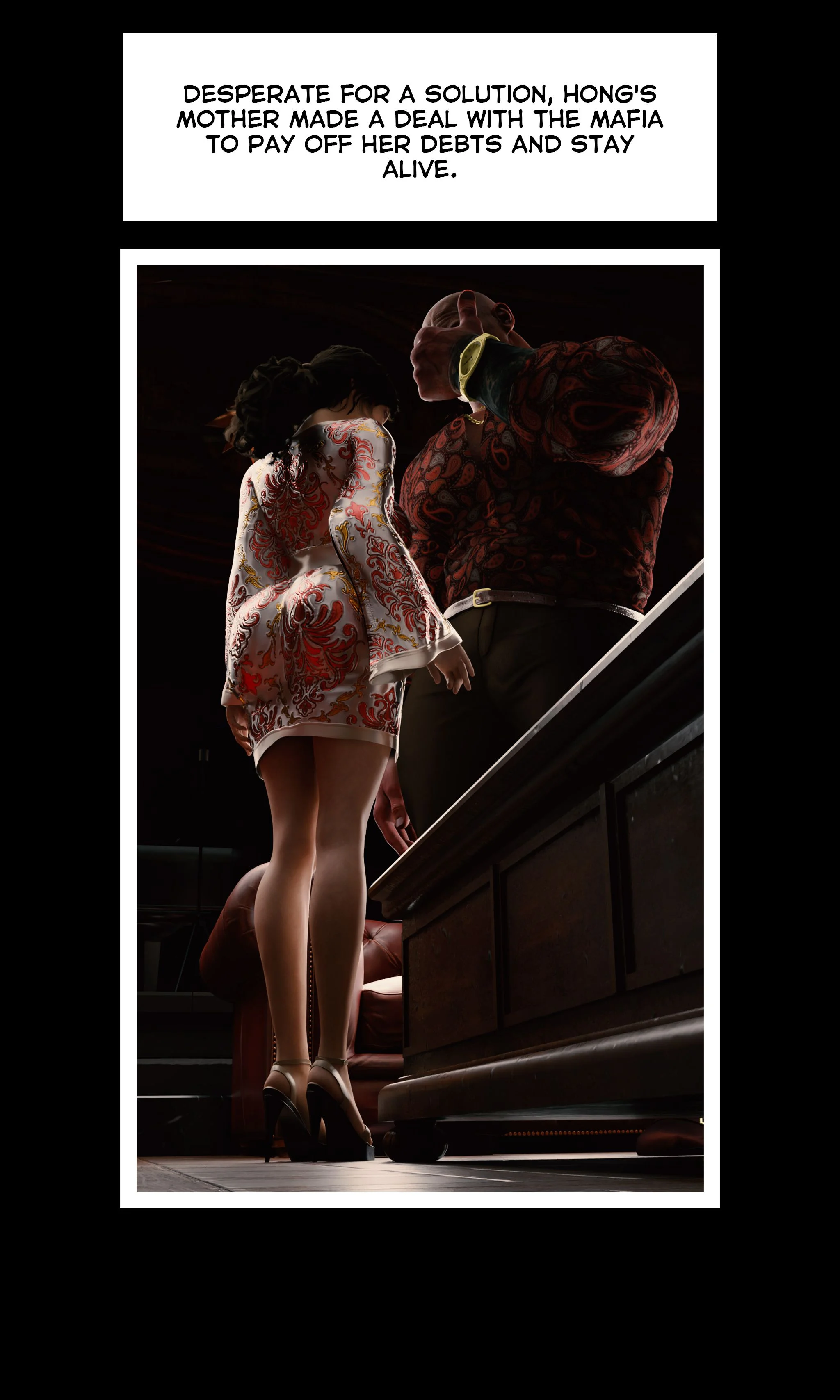 My Neighbor's Widow [Rose Blue 3D] - Chapter 3 — Page 33