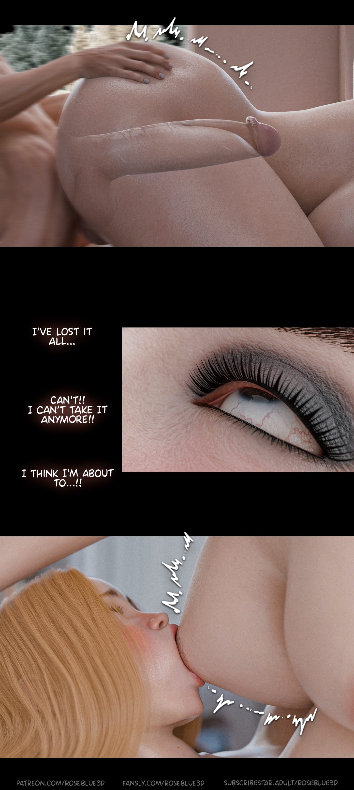 My Neighbor's Widow [Rose Blue 3D] - Chapter 46 — Page 100