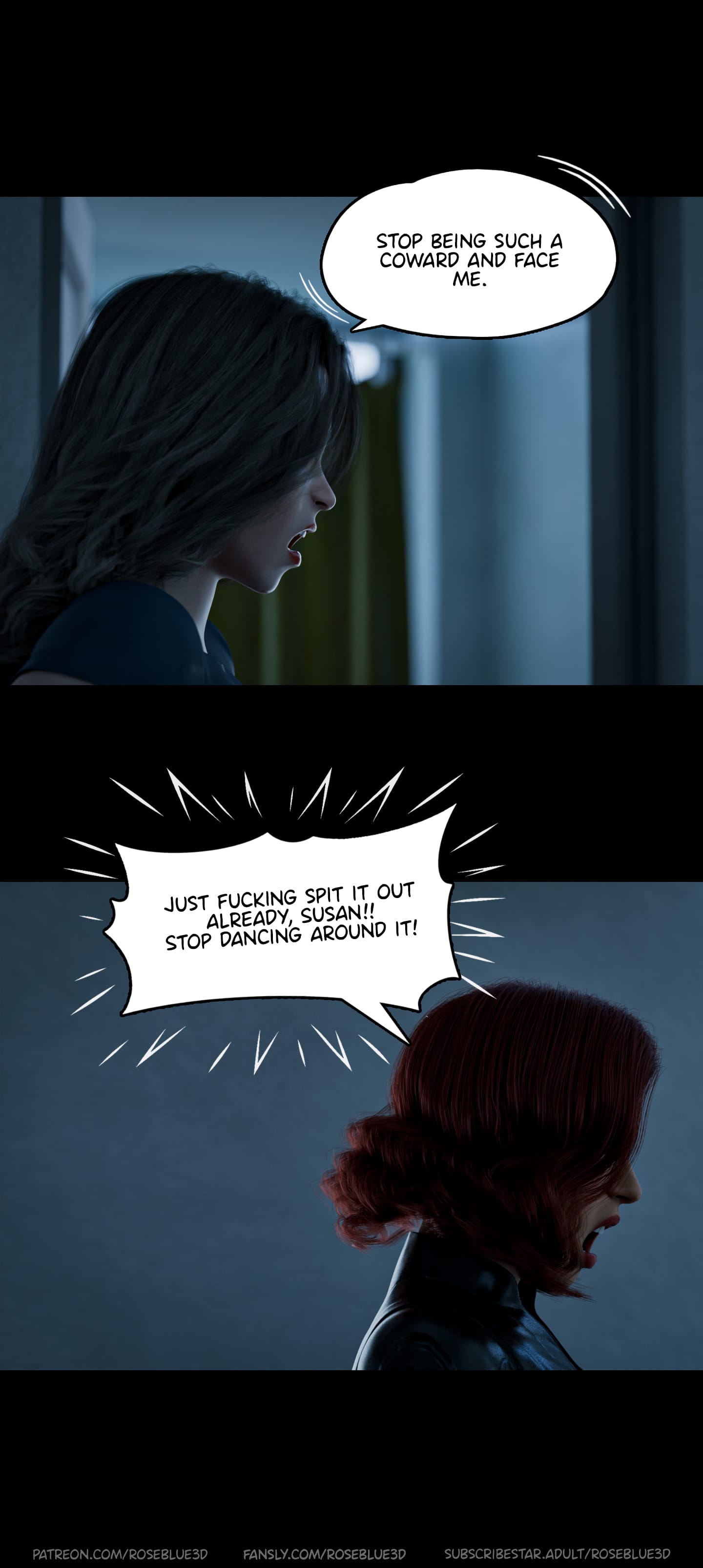 My Neighbor's Widow [Rose Blue 3D] - Chapter 46 — Page 11