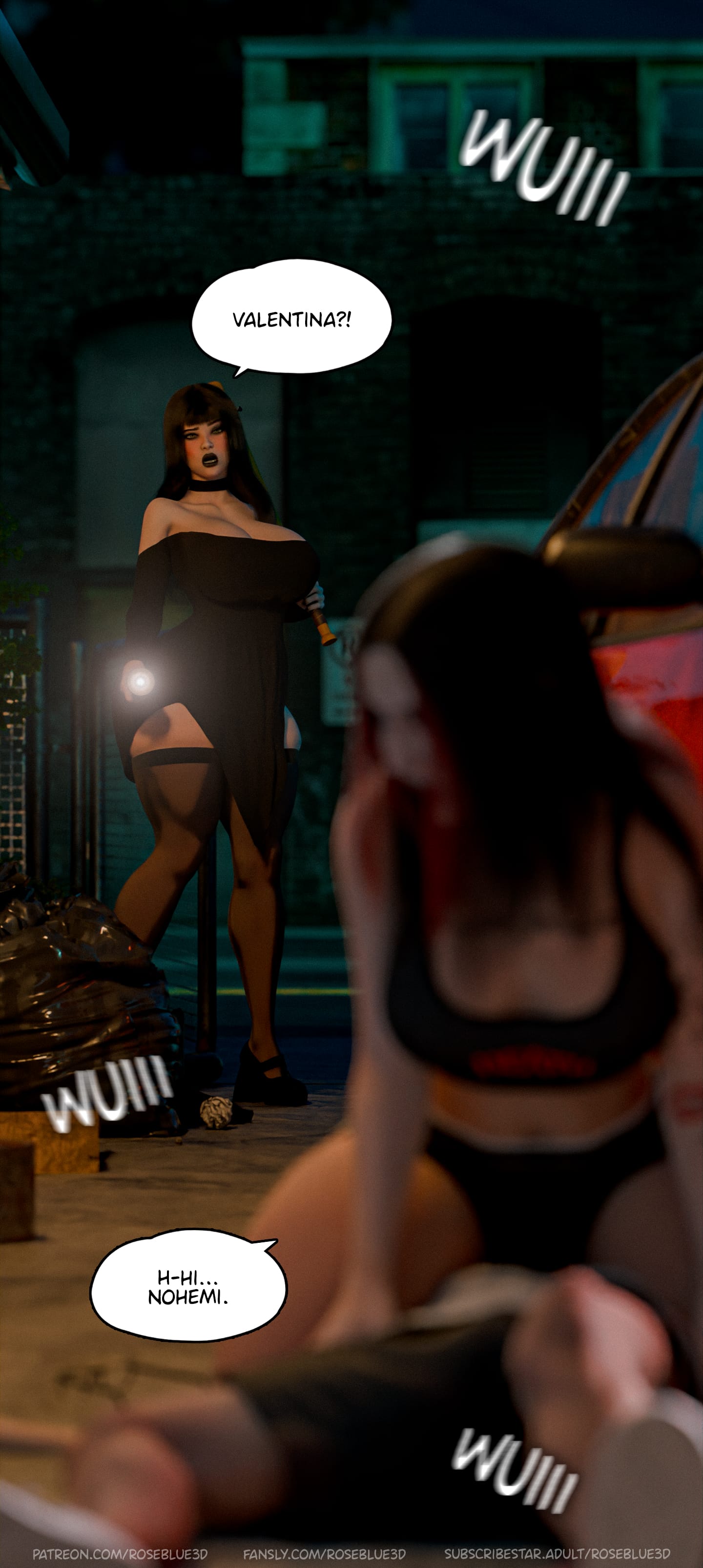 My Neighbor's Widow [Rose Blue 3D] - Chapter 46 — Page 123