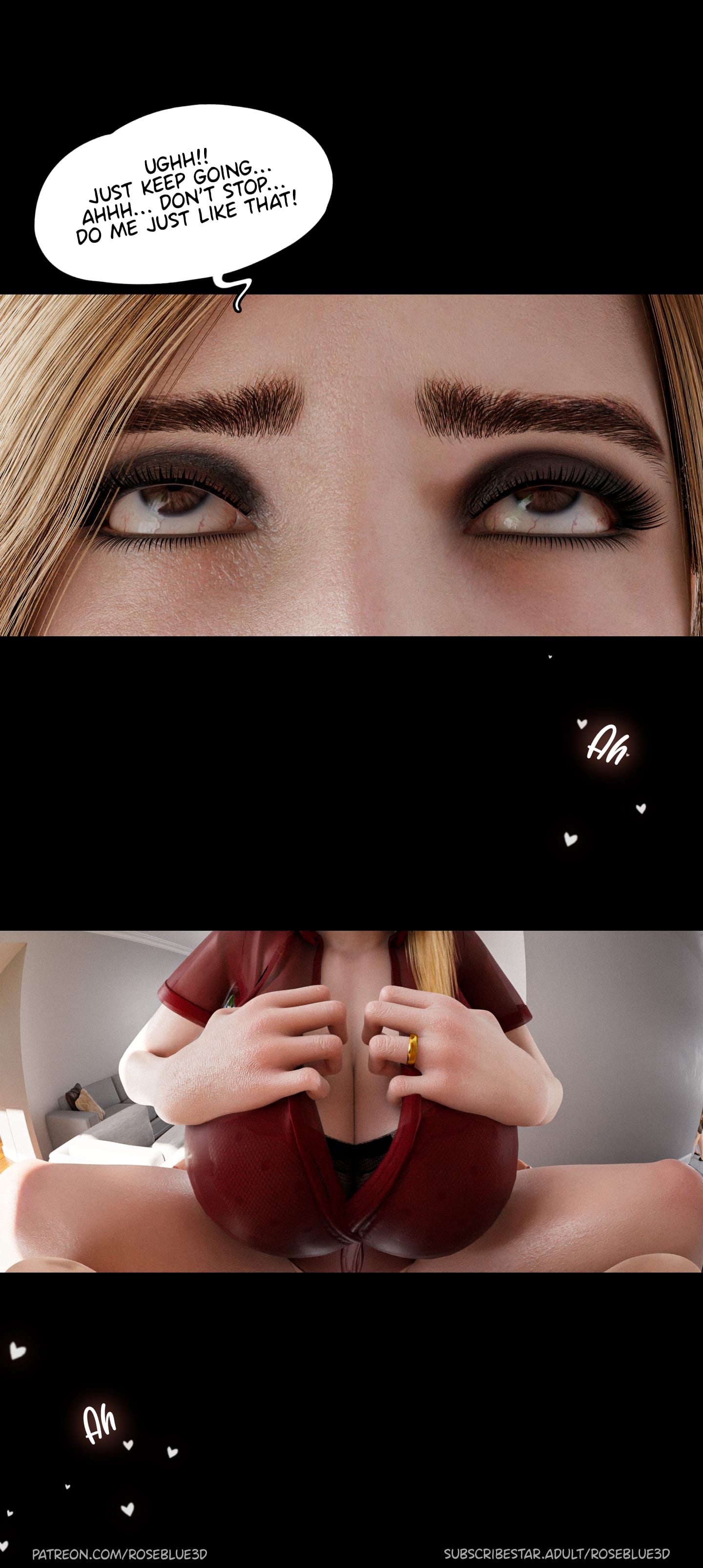 My Neighbor's Widow [Rose Blue 3D] - Chapter 42 — Page 13