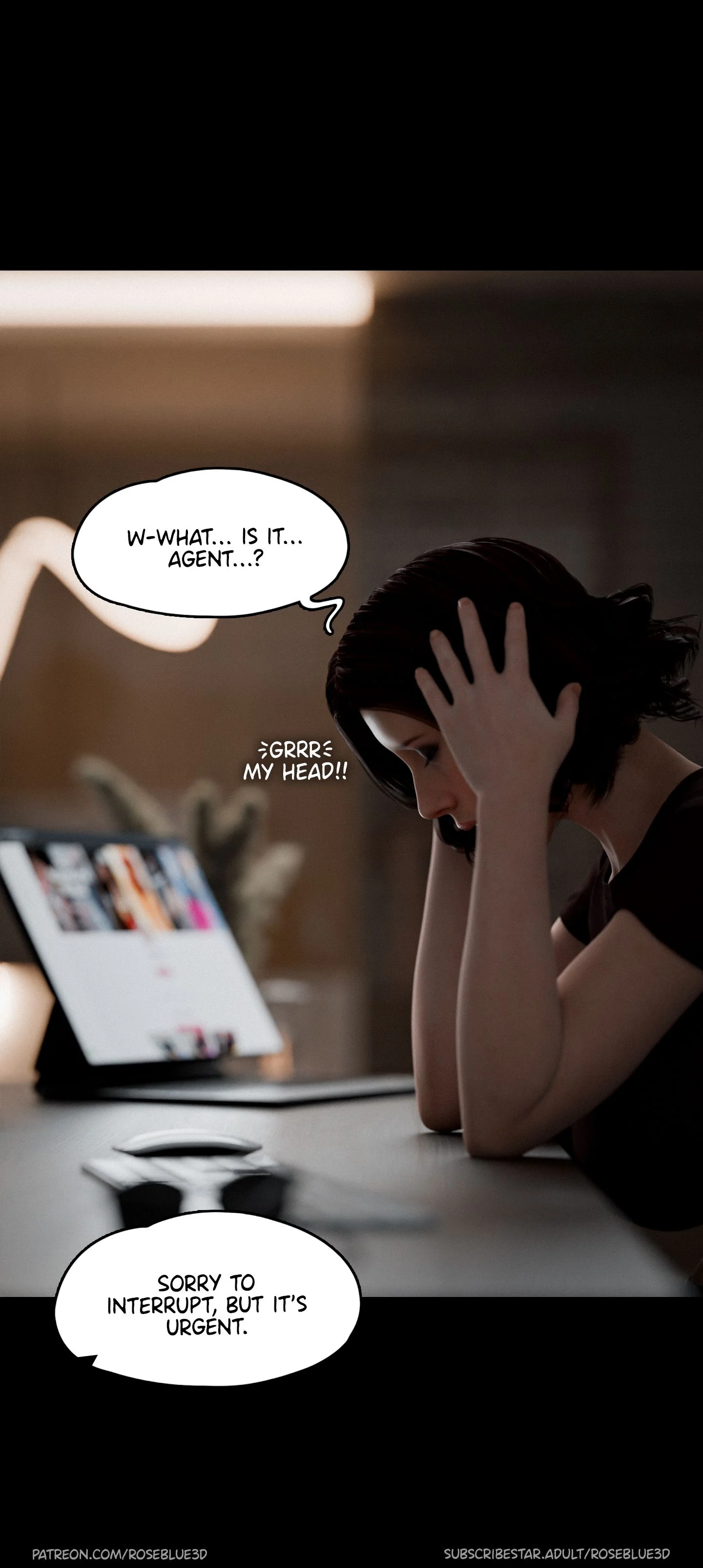 My Neighbor's Widow [Rose Blue 3D] - Chapter 30 — Page 130