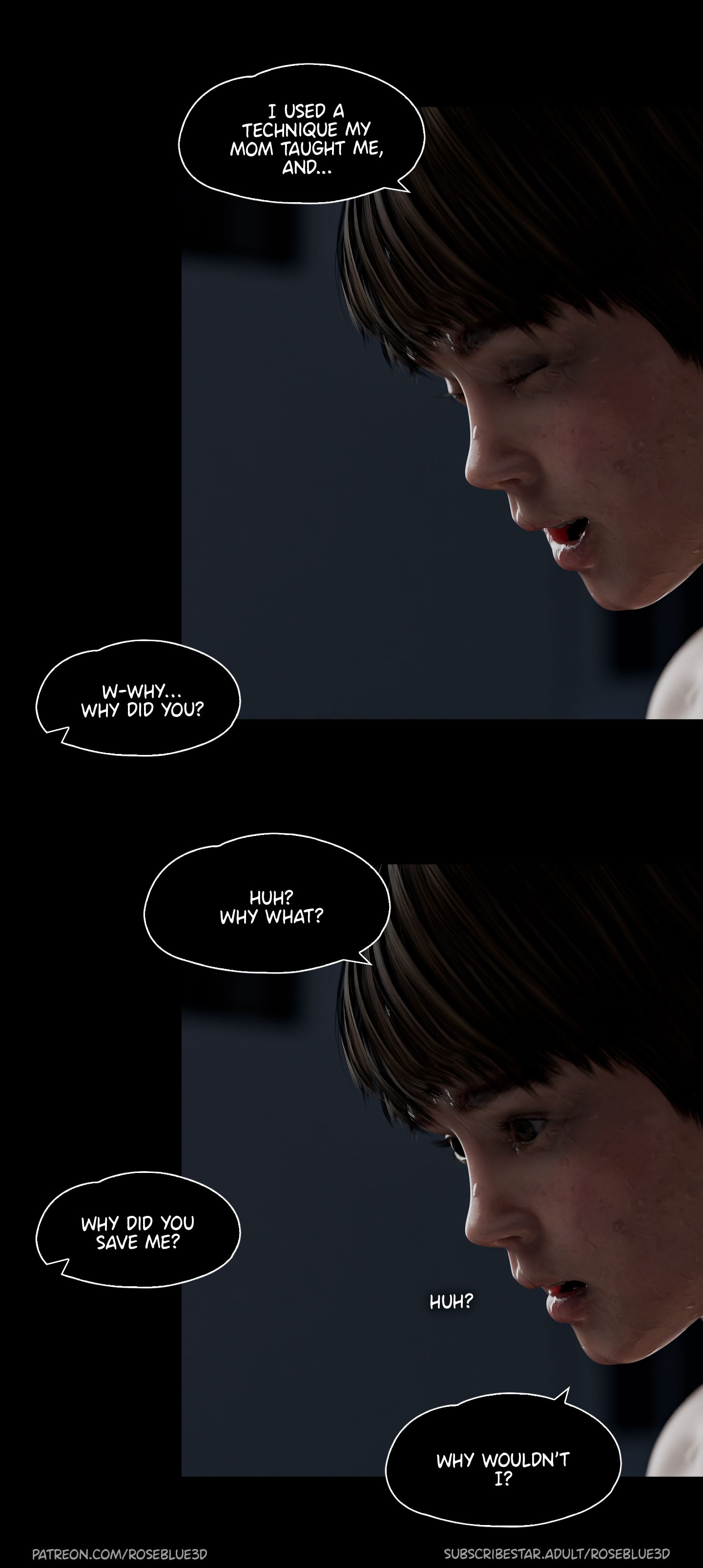 My Neighbor's Widow [Rose Blue 3D] - Chapter 30 — Page 153