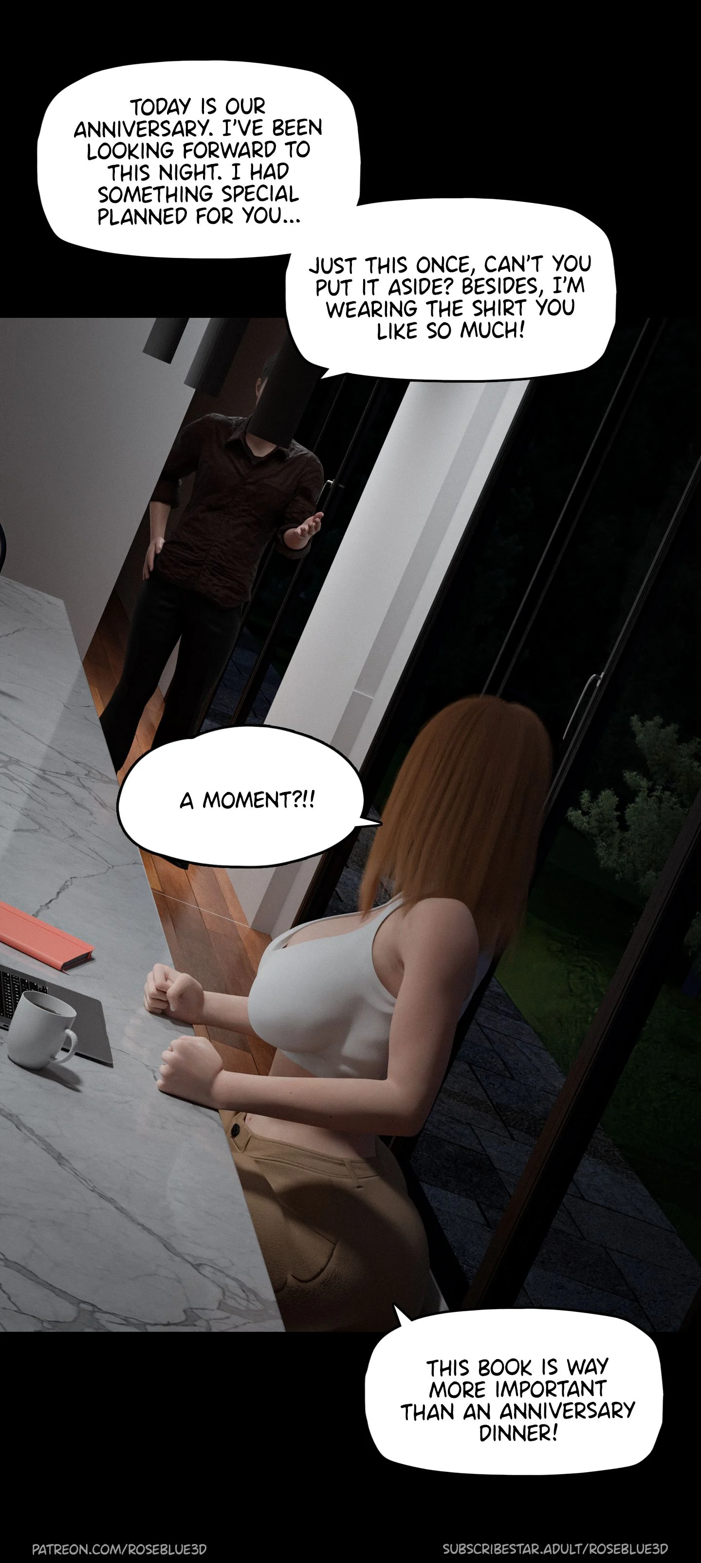 My Neighbor's Widow [Rose Blue 3D] - Chapter 30 — Page 53