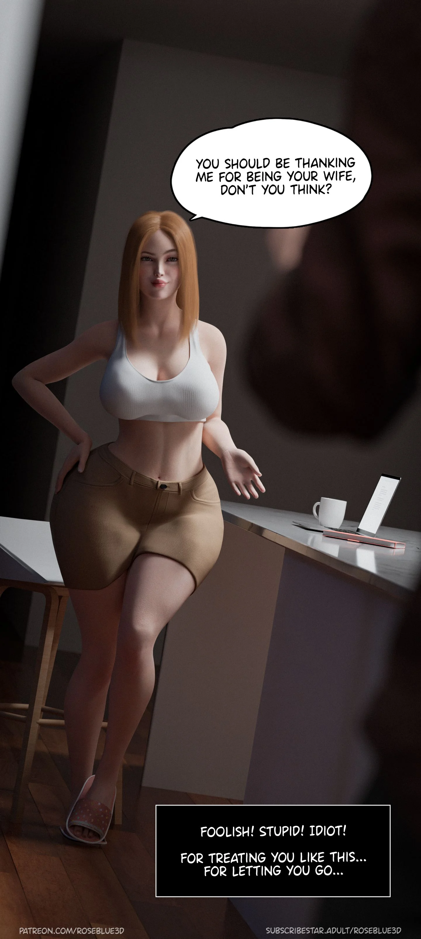 My Neighbor's Widow [Rose Blue 3D] - Chapter 30 — Page 56