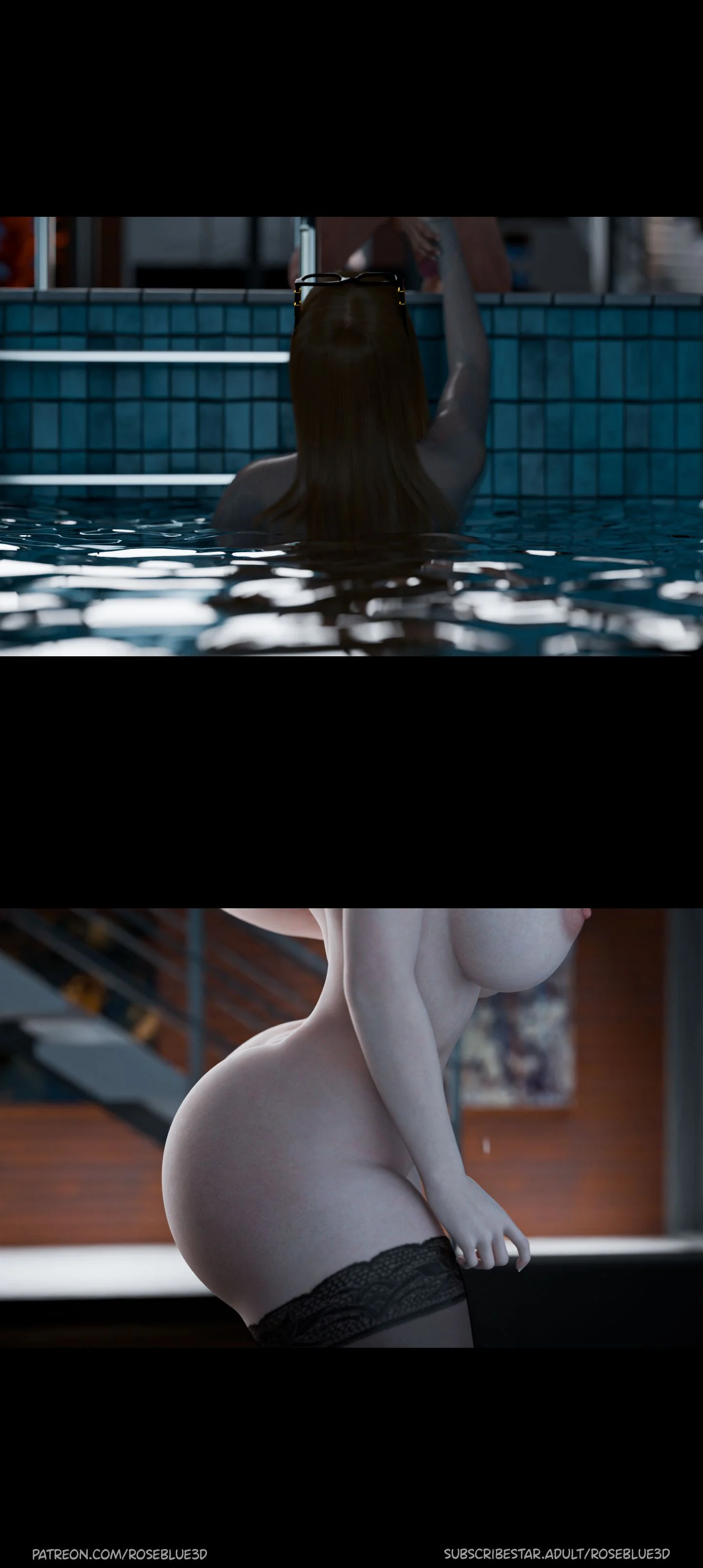 My Neighbor's Widow [Rose Blue 3D] - Chapter 30 — Page 8