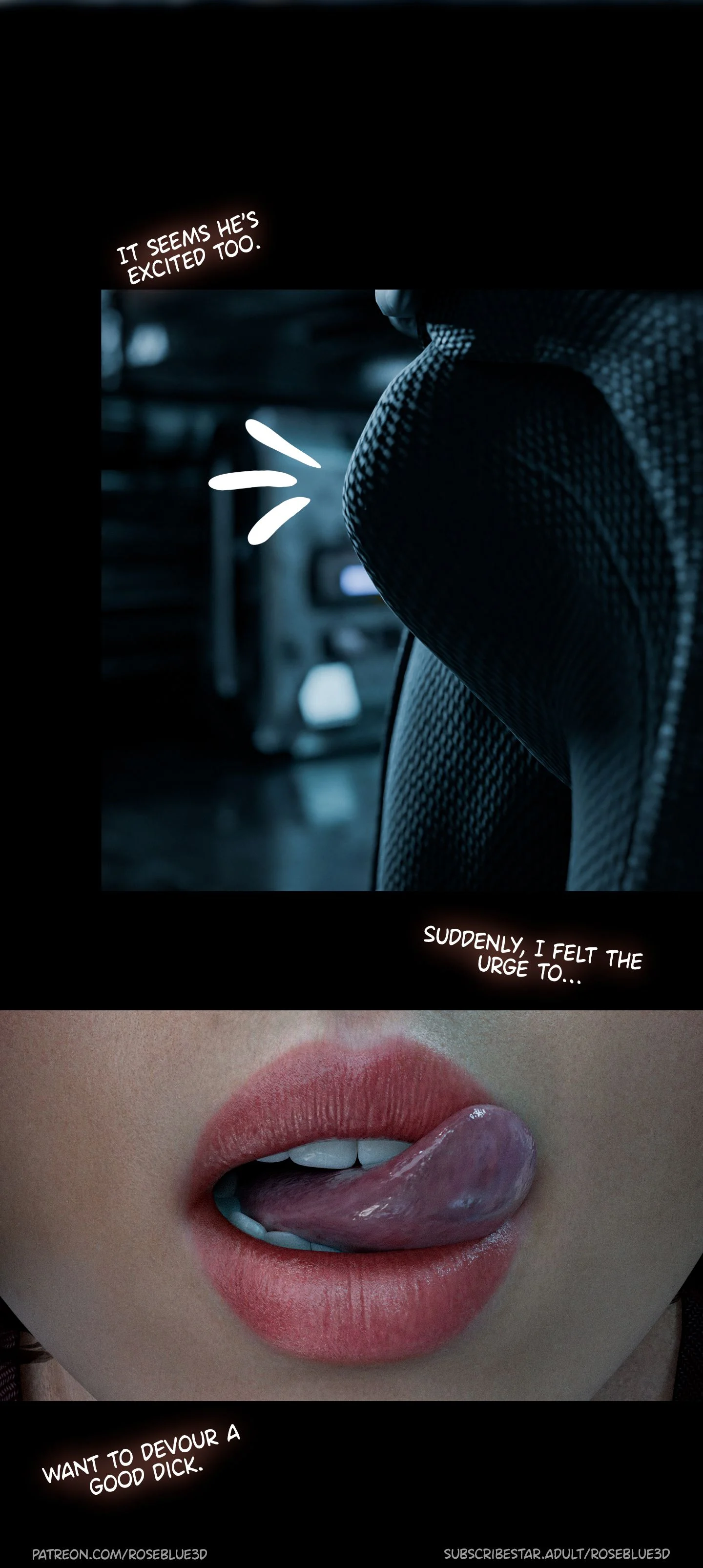 My Neighbor's Widow [Rose Blue 3D] - Chapter 30 — Page 96