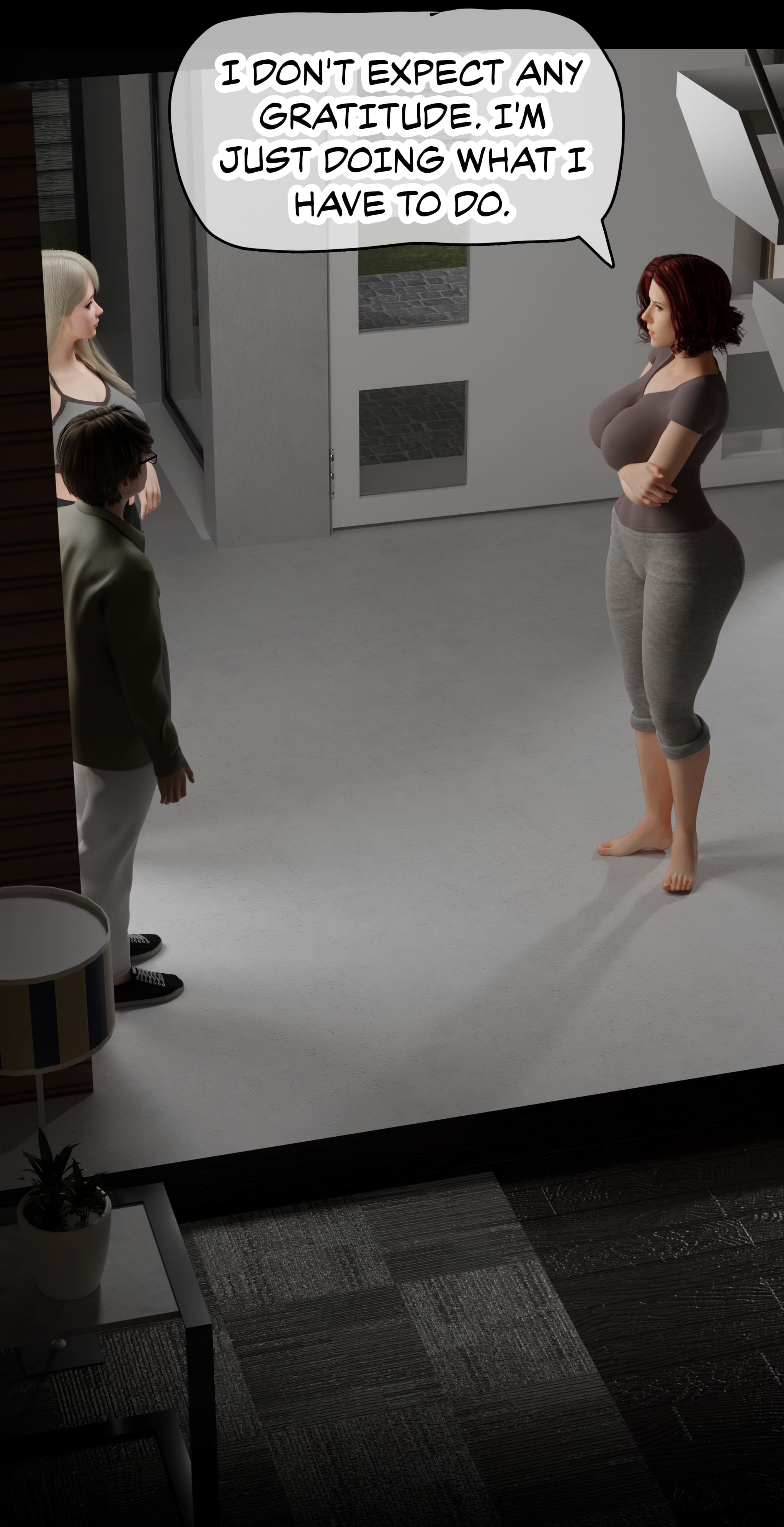 My Neighbor's Widow [Rose Blue 3D] - Chapter 1 — Page 104