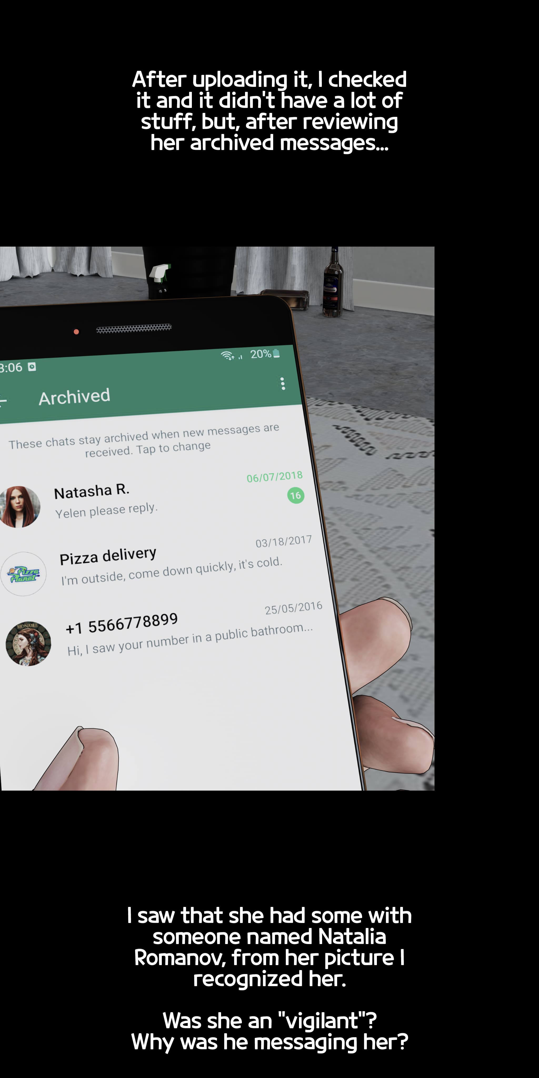 My Neighbor's Widow [Rose Blue 3D] - Chapter 1 — Page 16