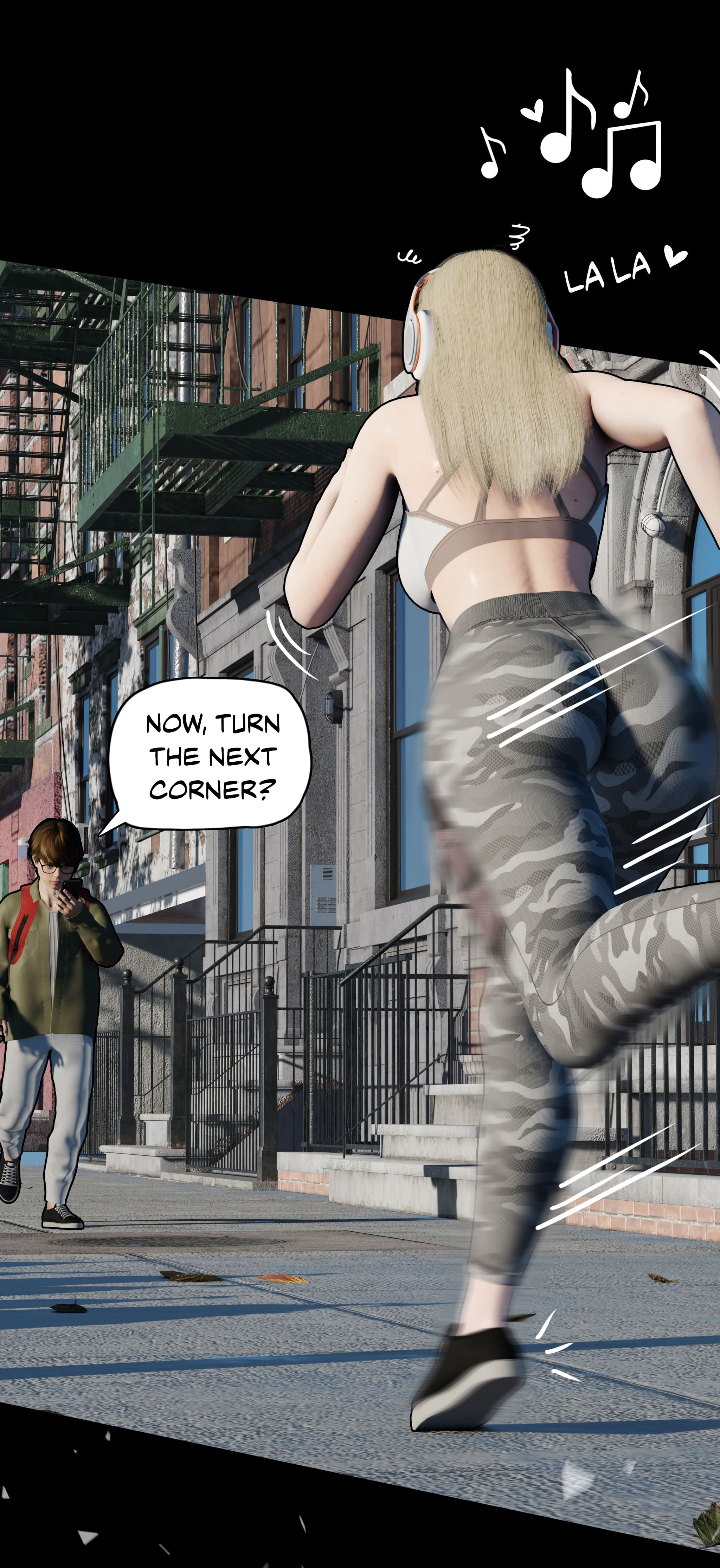 My Neighbor's Widow [Rose Blue 3D] - Chapter 1 — Page 25