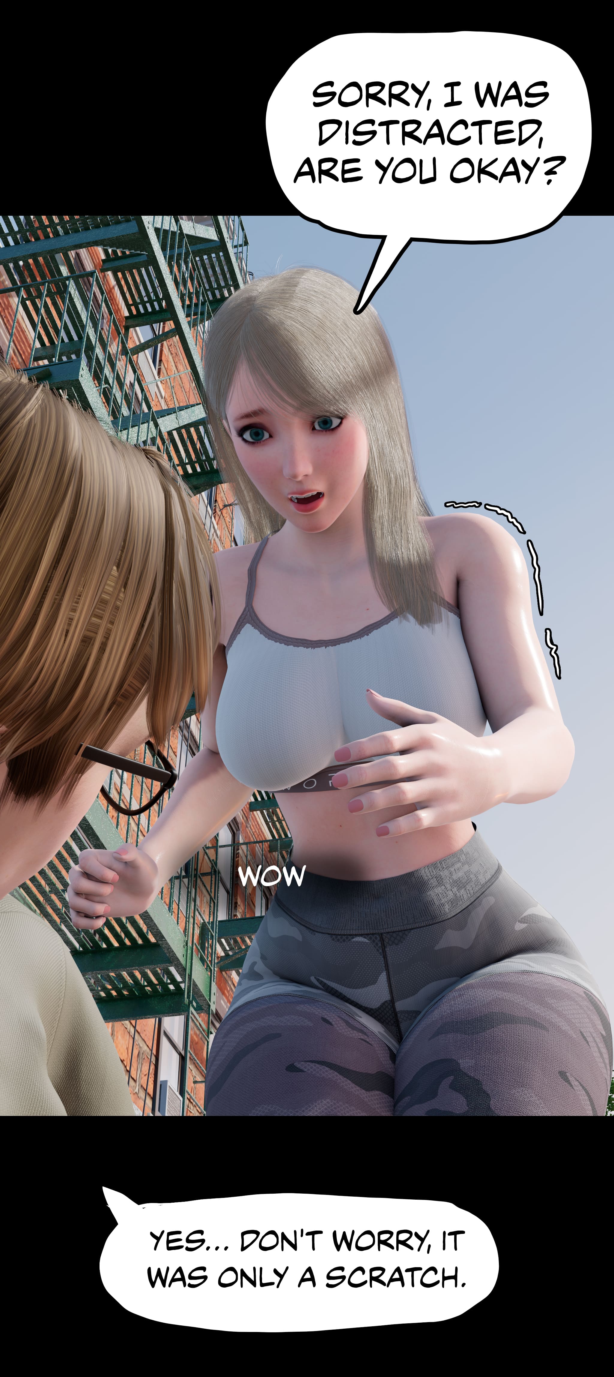 My Neighbor's Widow [Rose Blue 3D] - Chapter 1 — Page 28