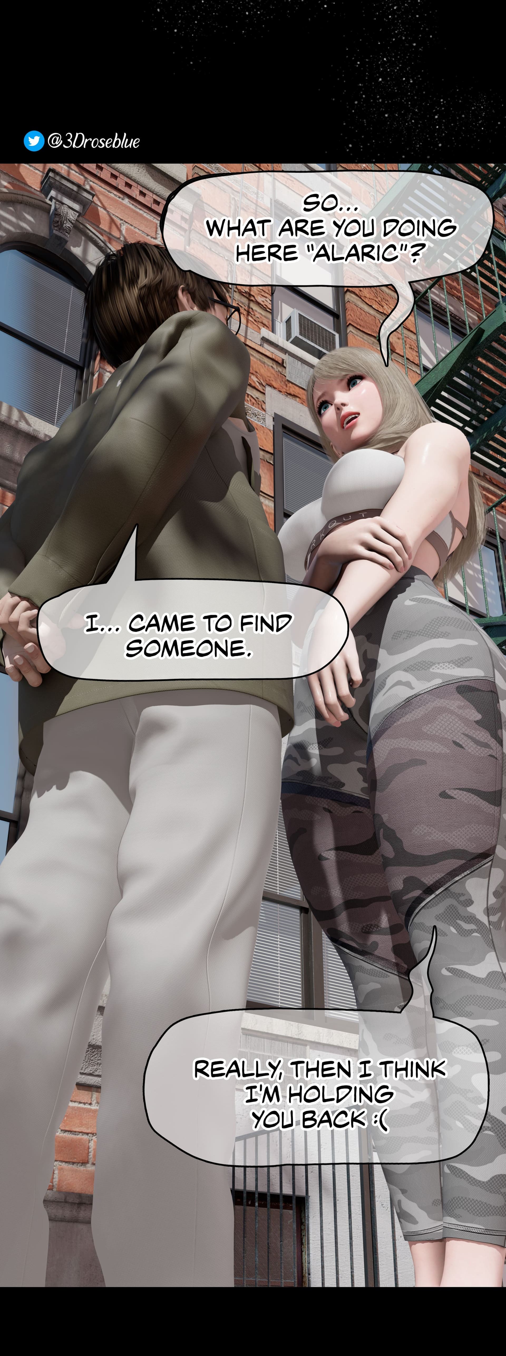 My Neighbor's Widow [Rose Blue 3D] - Chapter 1 — Page 34