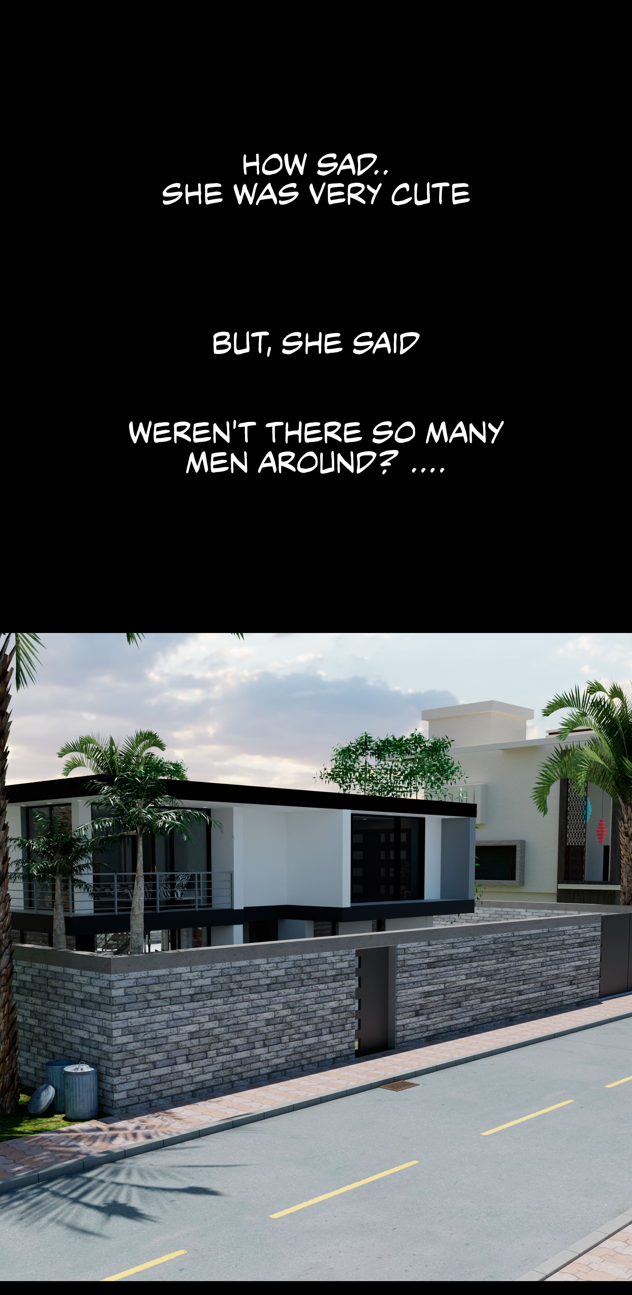 My Neighbor's Widow [Rose Blue 3D] - Chapter 1 — Page 38