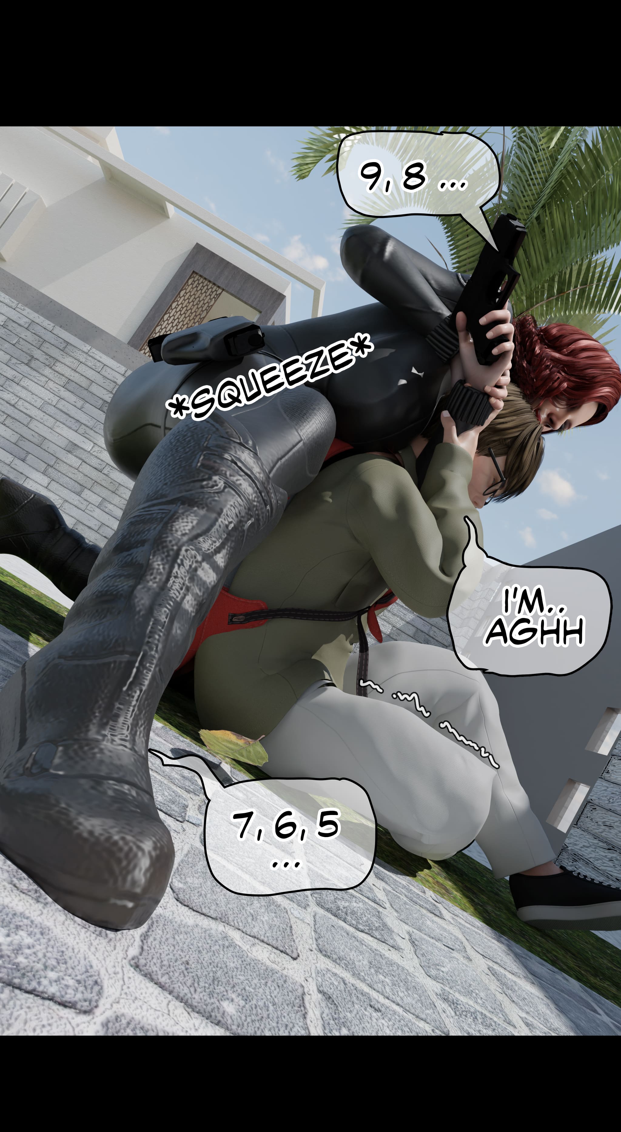 My Neighbor's Widow [Rose Blue 3D] - Chapter 1 — Page 49