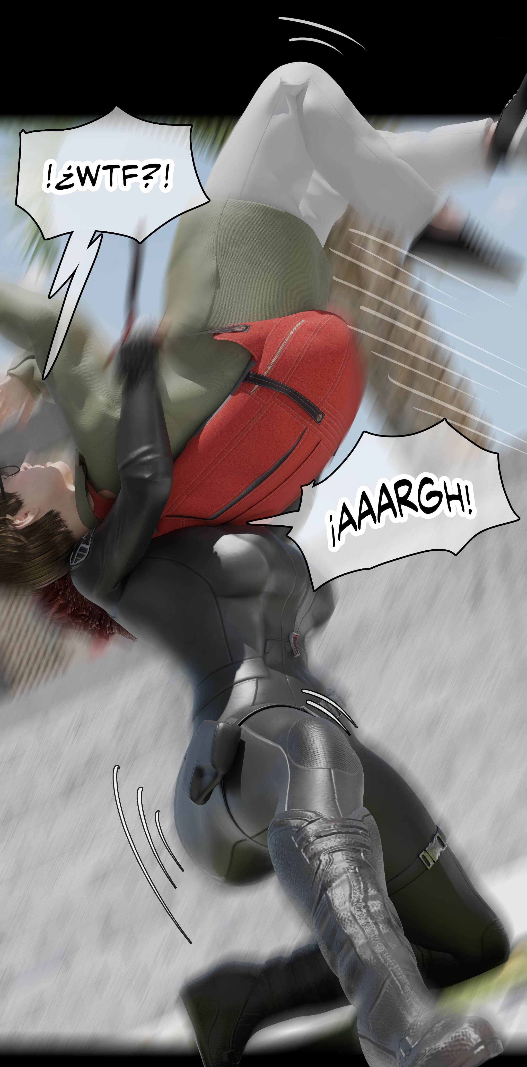 My Neighbor's Widow [Rose Blue 3D] - Chapter 1 — Page 54