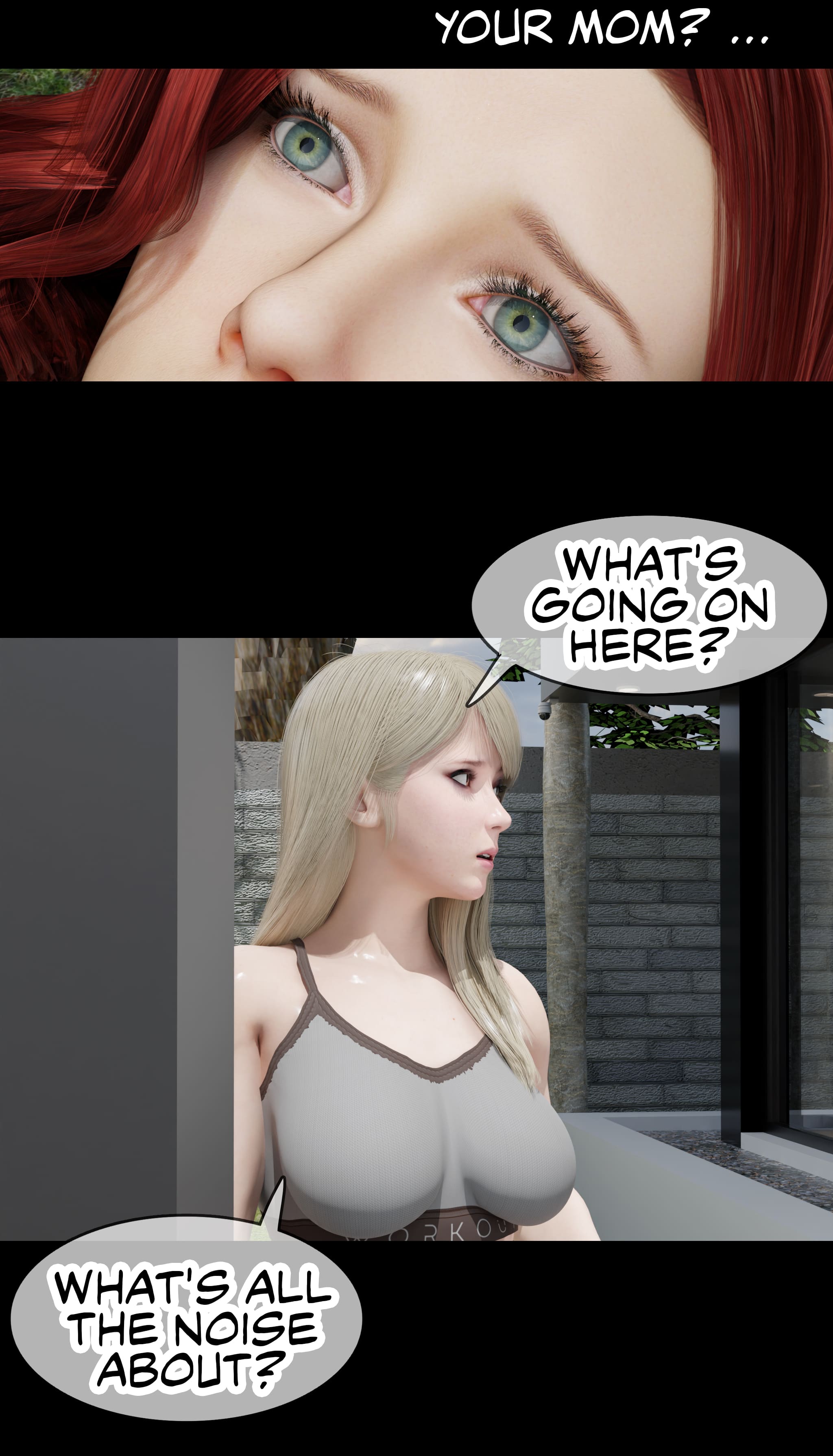 My Neighbor's Widow [Rose Blue 3D] - Chapter 1 — Page 63