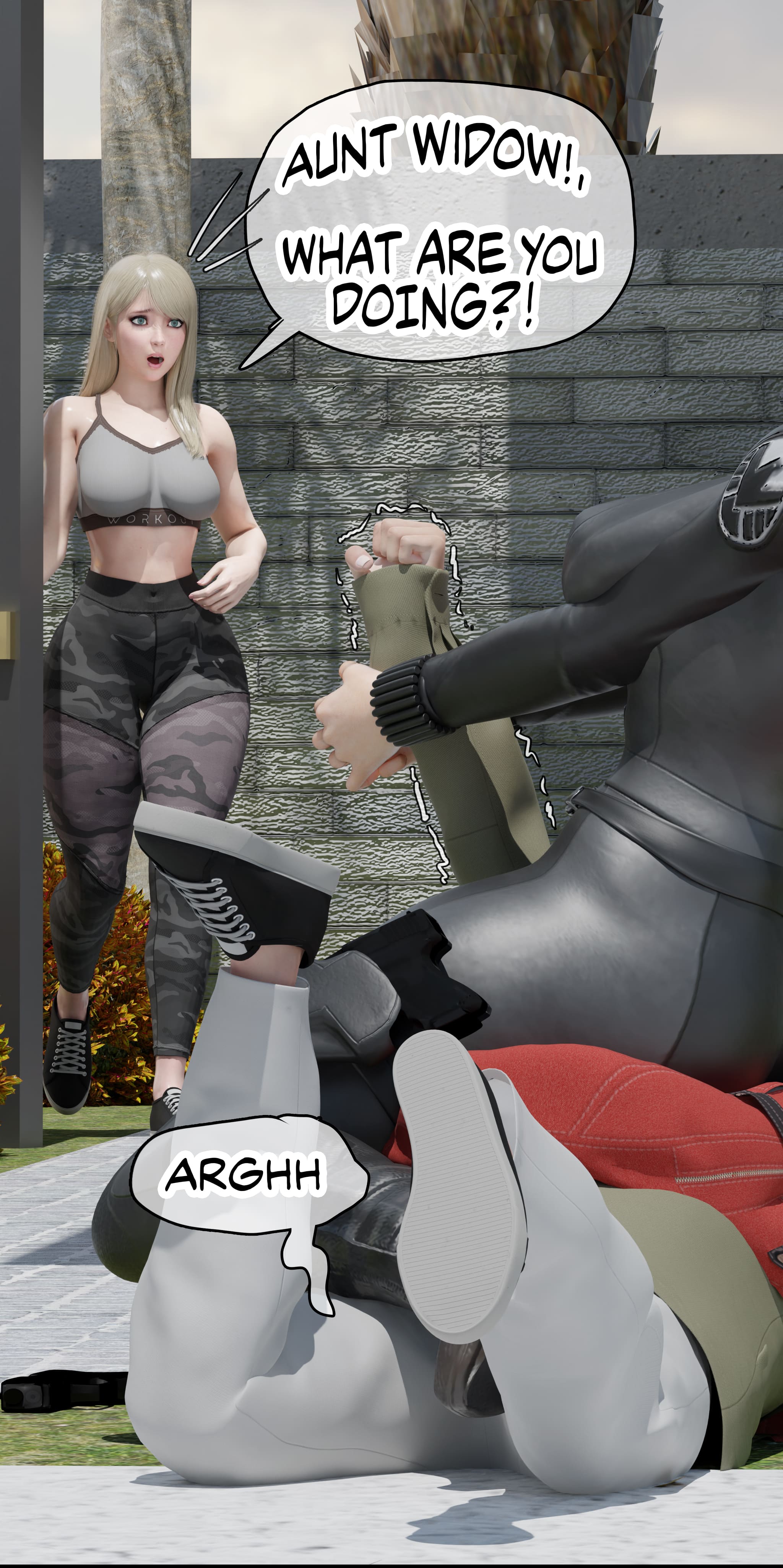 My Neighbor's Widow [Rose Blue 3D] - Chapter 1 — Page 64