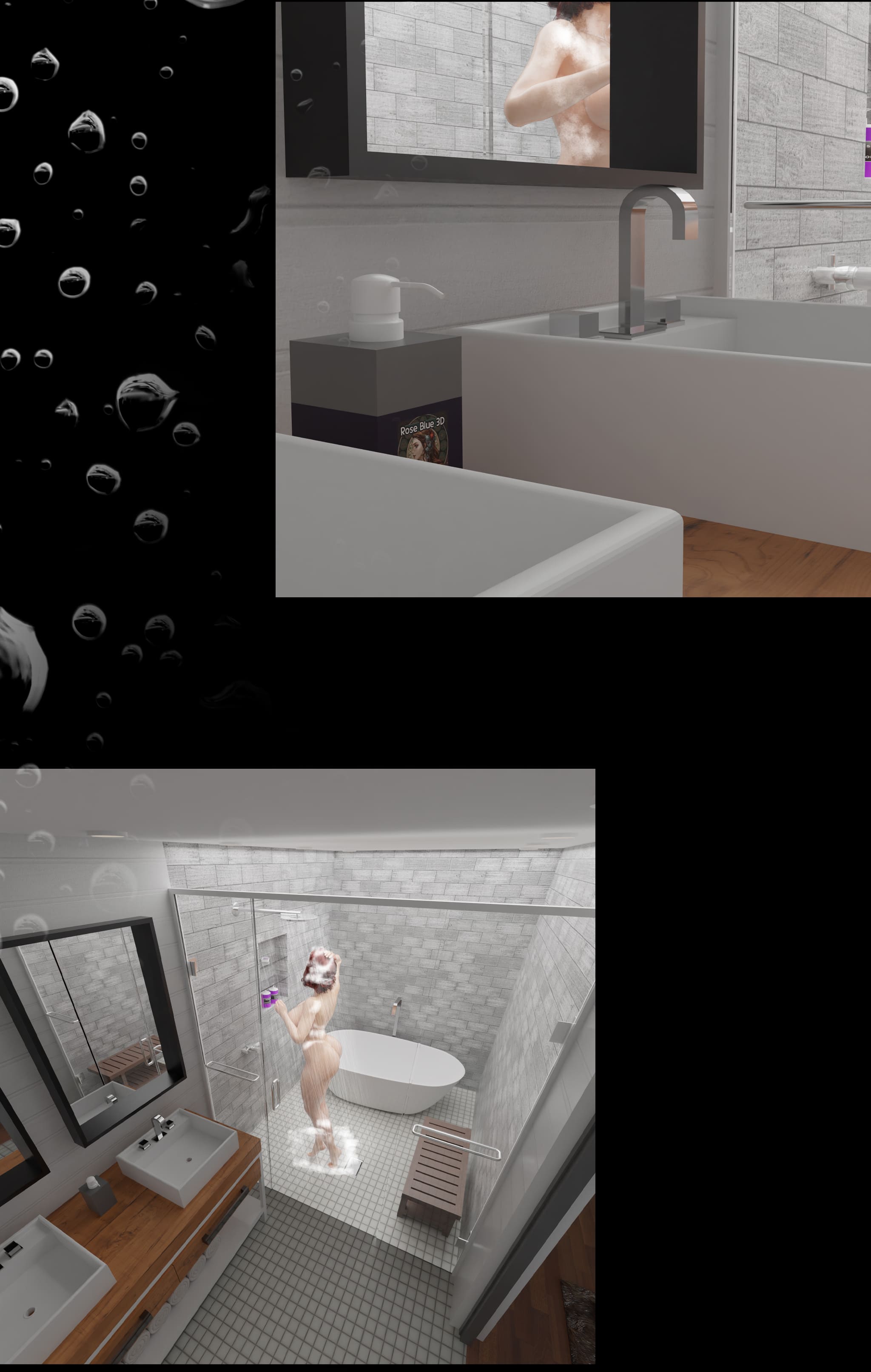 My Neighbor's Widow [Rose Blue 3D] - Chapter 1 — Page 93