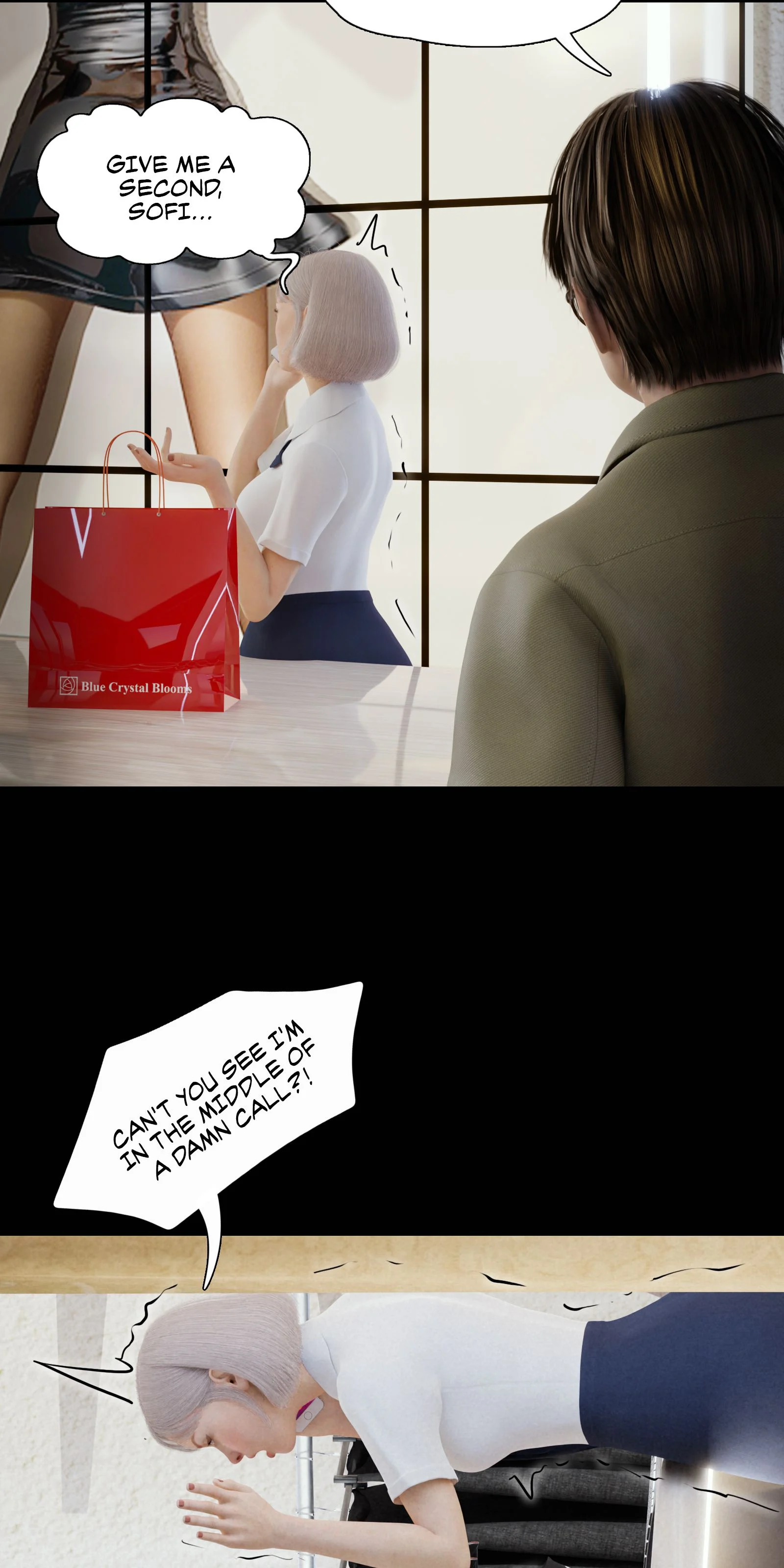 My Neighbor's Widow [Rose Blue 3D] - Chapter 5 — Page 111