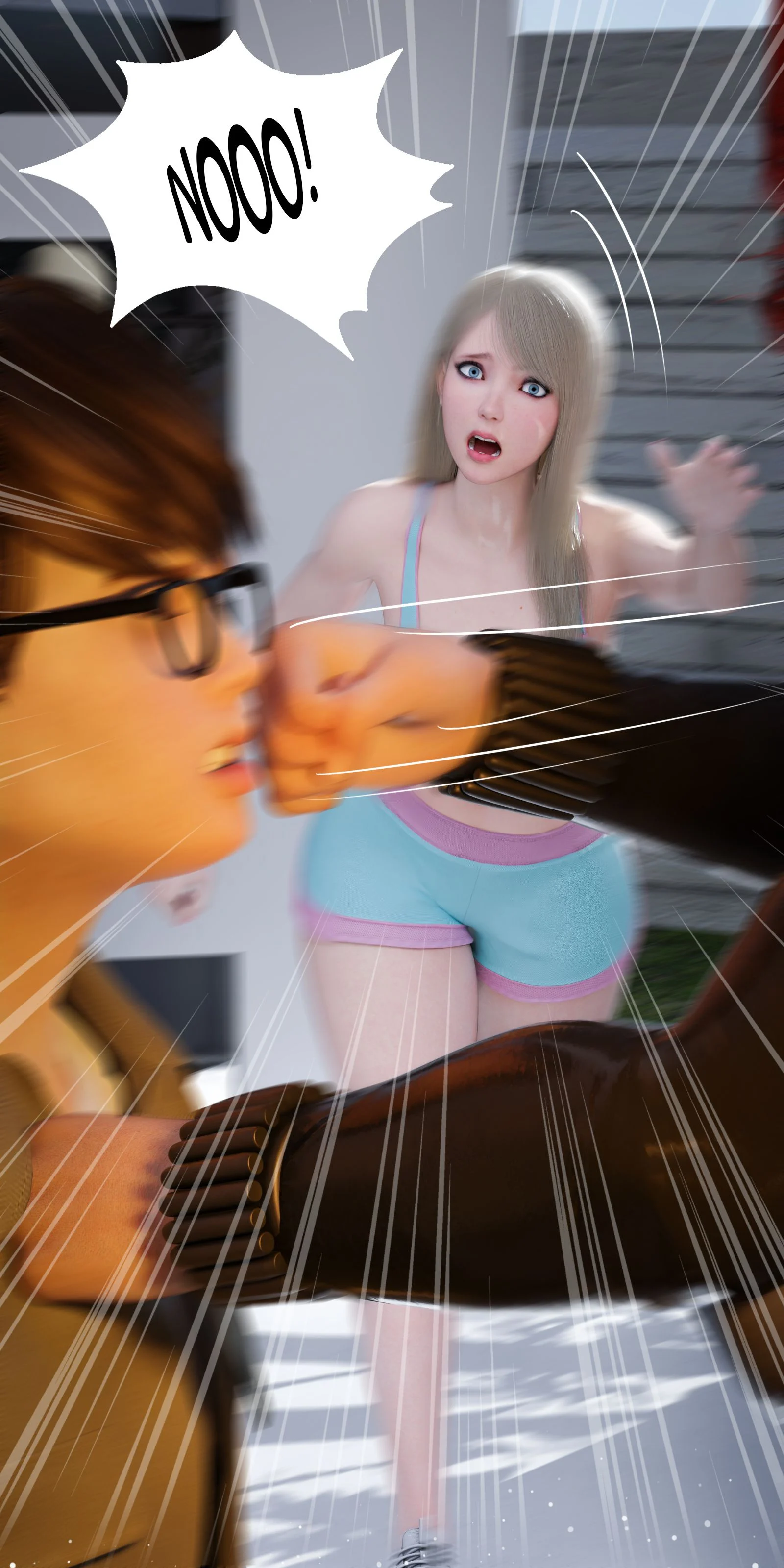 My Neighbor's Widow [Rose Blue 3D] - Chapter 5 — Page 54