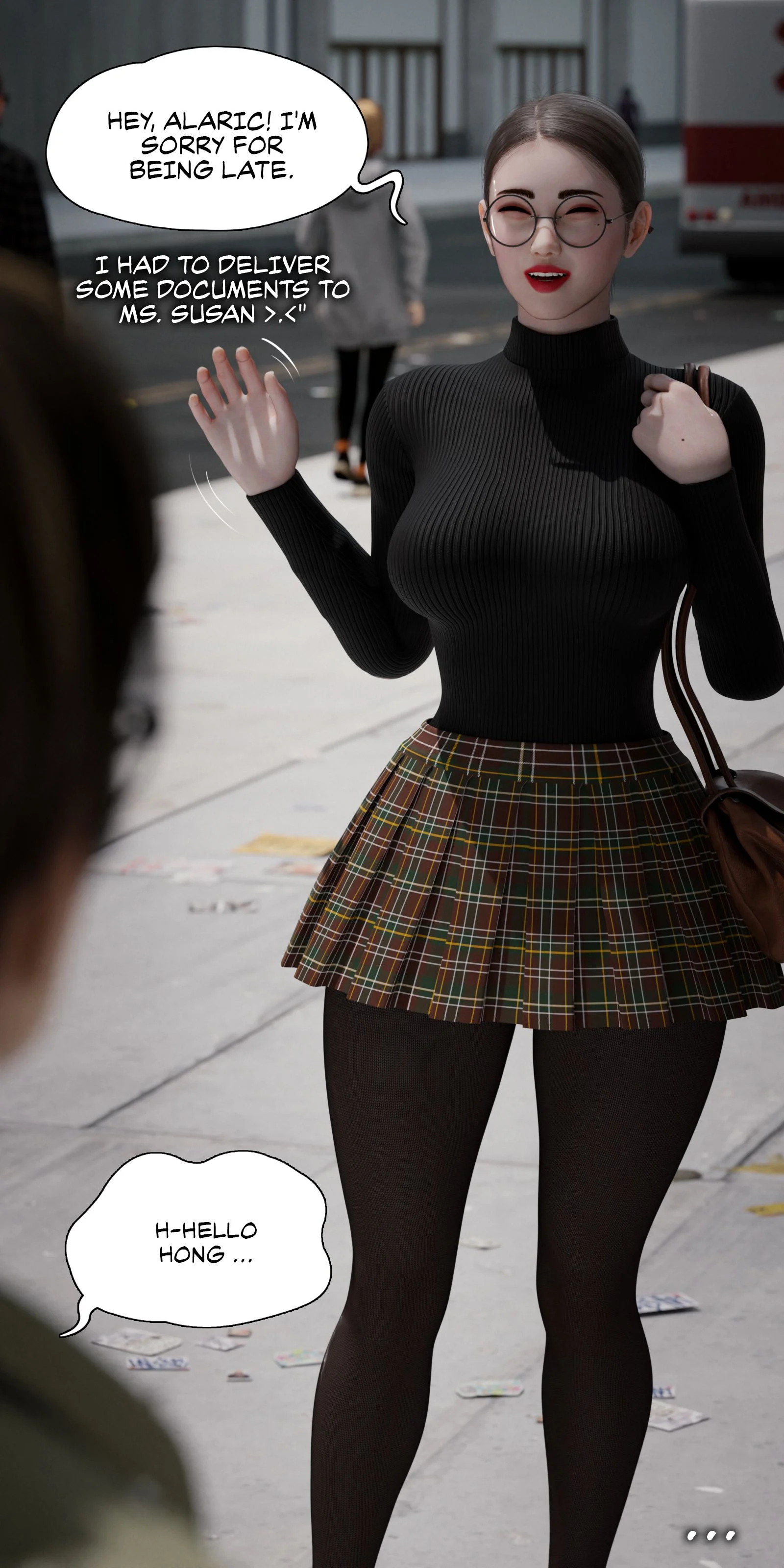 My Neighbor's Widow [Rose Blue 3D] - Chapter 5 — Page 71