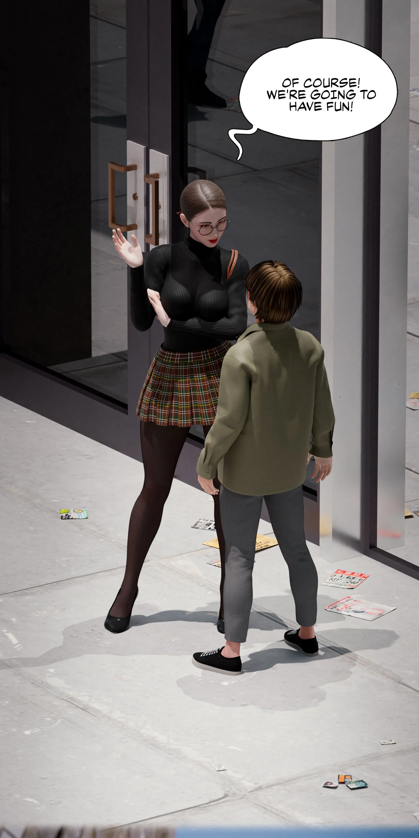 My Neighbor's Widow [Rose Blue 3D] - Chapter 5 — Page 75