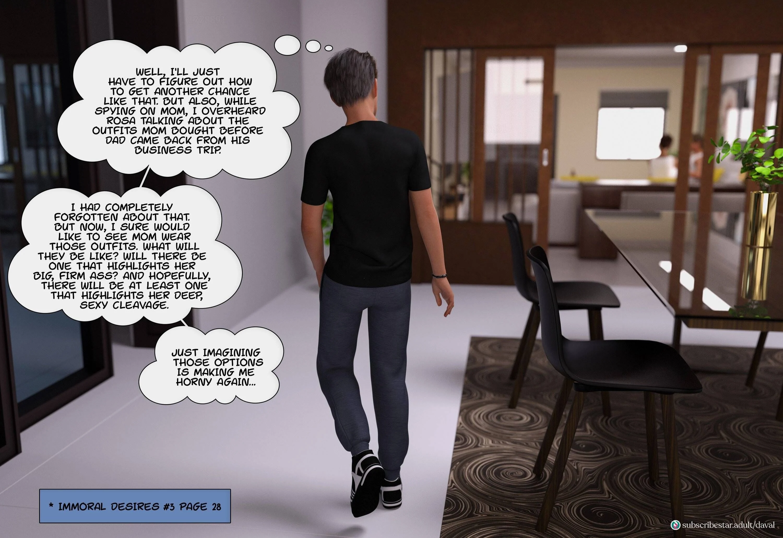 Immoral Desires [Daval3D] - Chapter 6 — Page 4