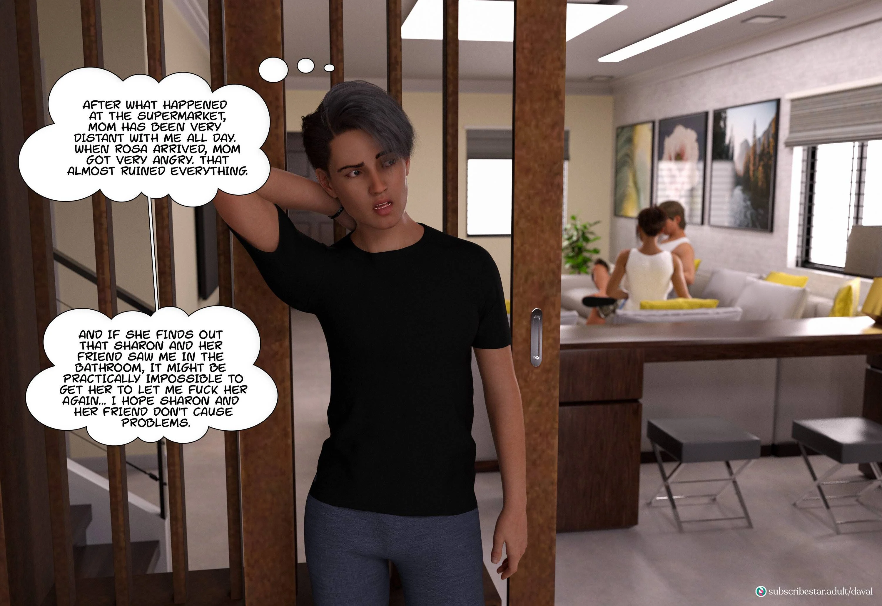 Immoral Desires [Daval3D] - Chapter 6 — Page 5