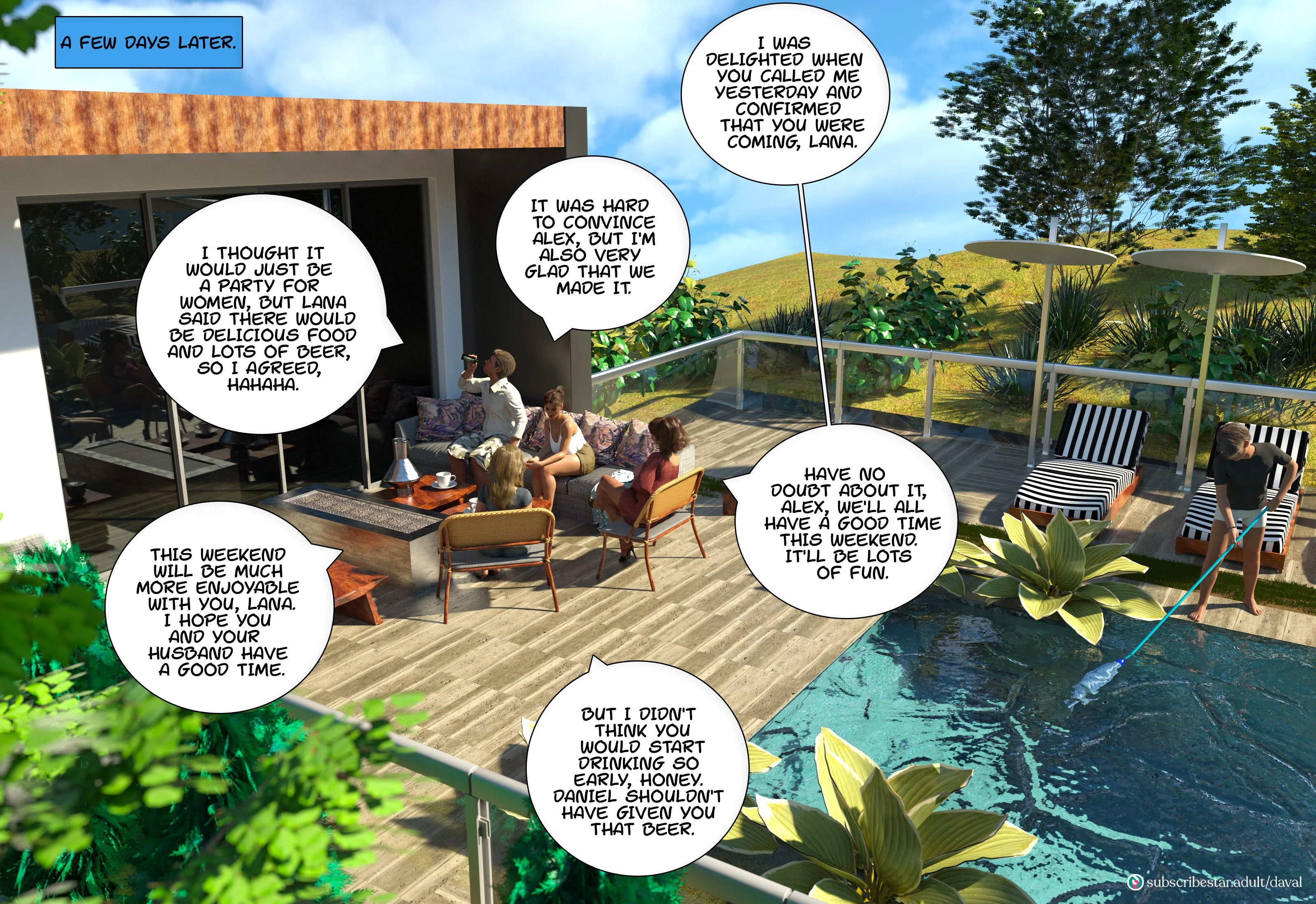 Immoral Desires [Daval3D] - Chapter 6 — Page 56