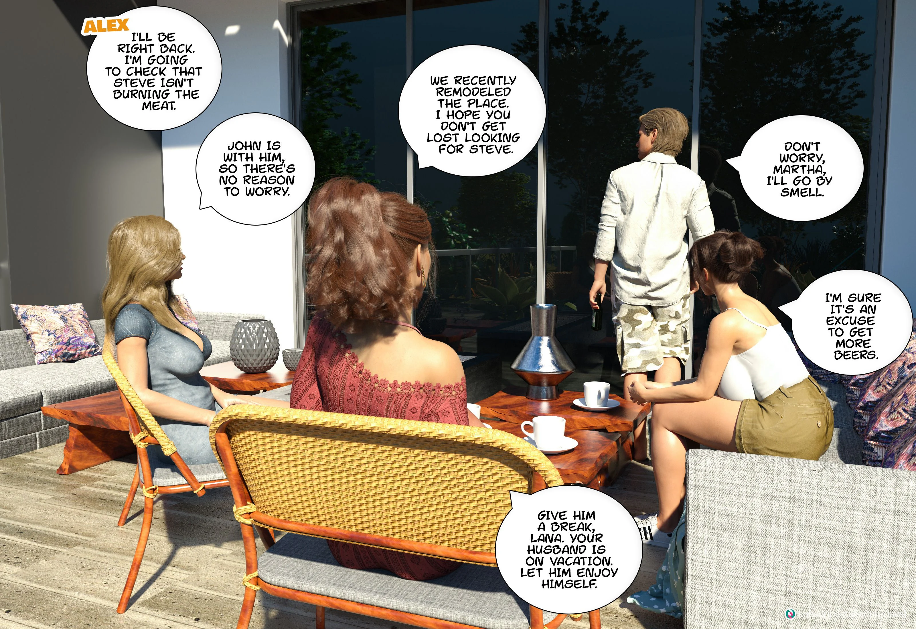 Immoral Desires [Daval3D] - Chapter 6 — Page 57