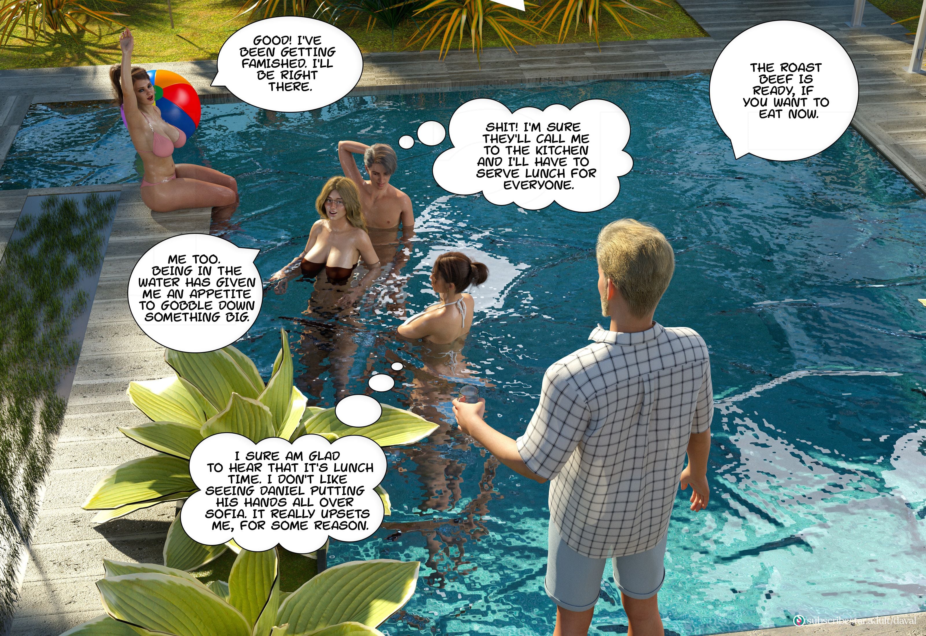 Immoral Desires [Daval3D] - Chapter 6 — Page 88