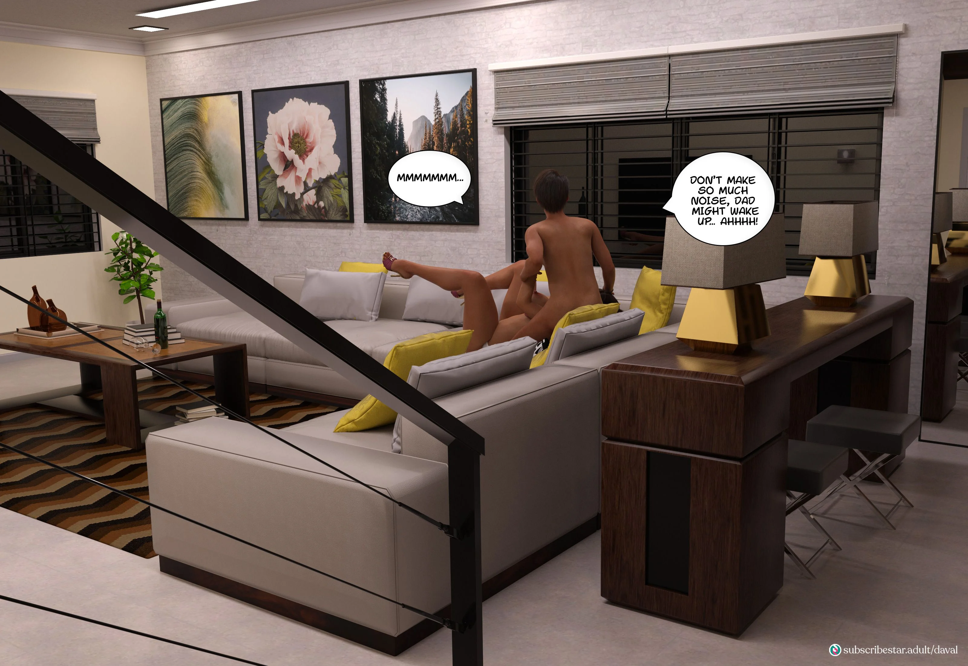 Immoral Desires [Daval3D] - Chapter 2 — Page 120