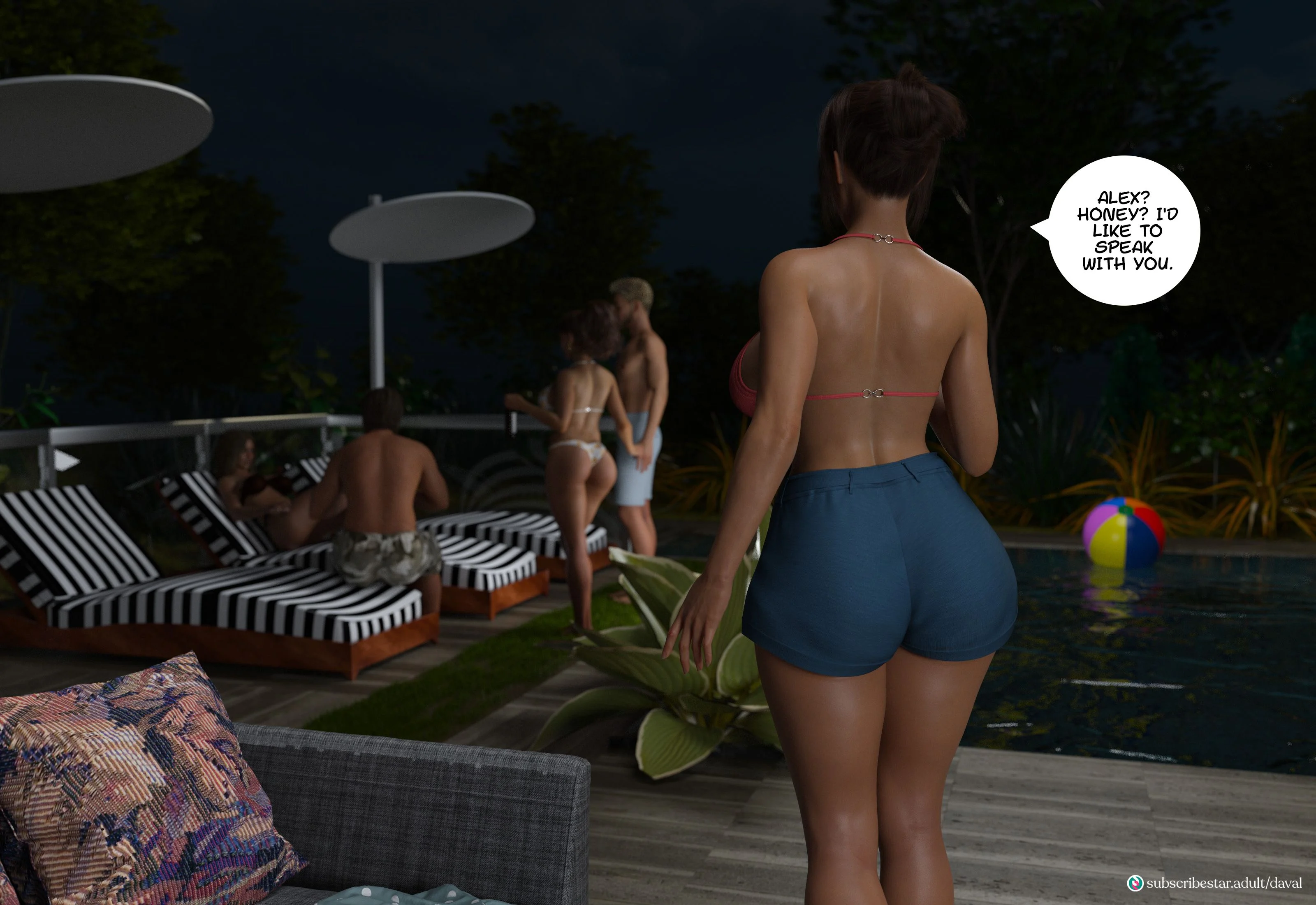 Immoral Desires [Daval3D] - Chapter 9 — Page 135