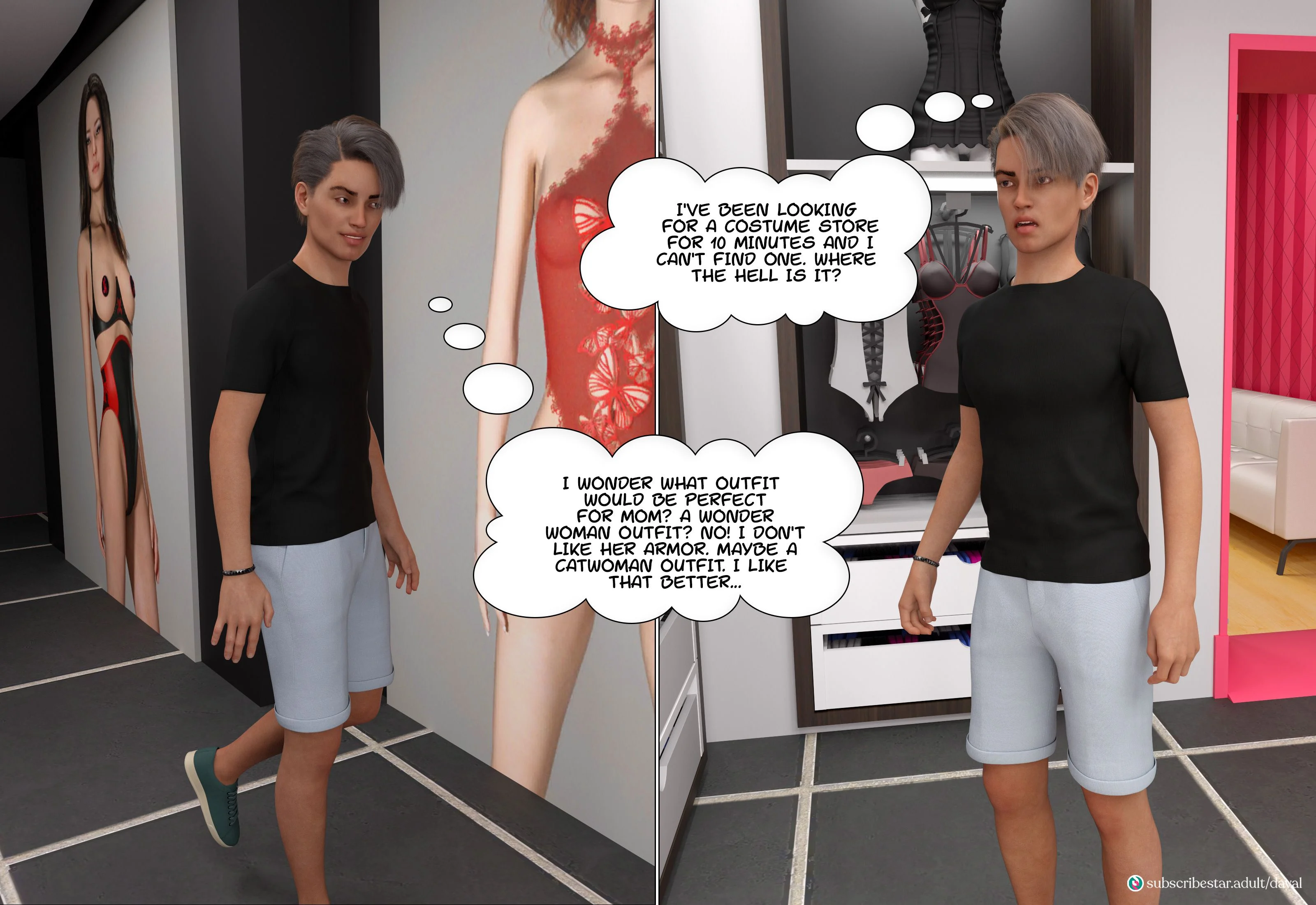 Immoral Desires [Daval3D] - Chapter 9 — Page 7