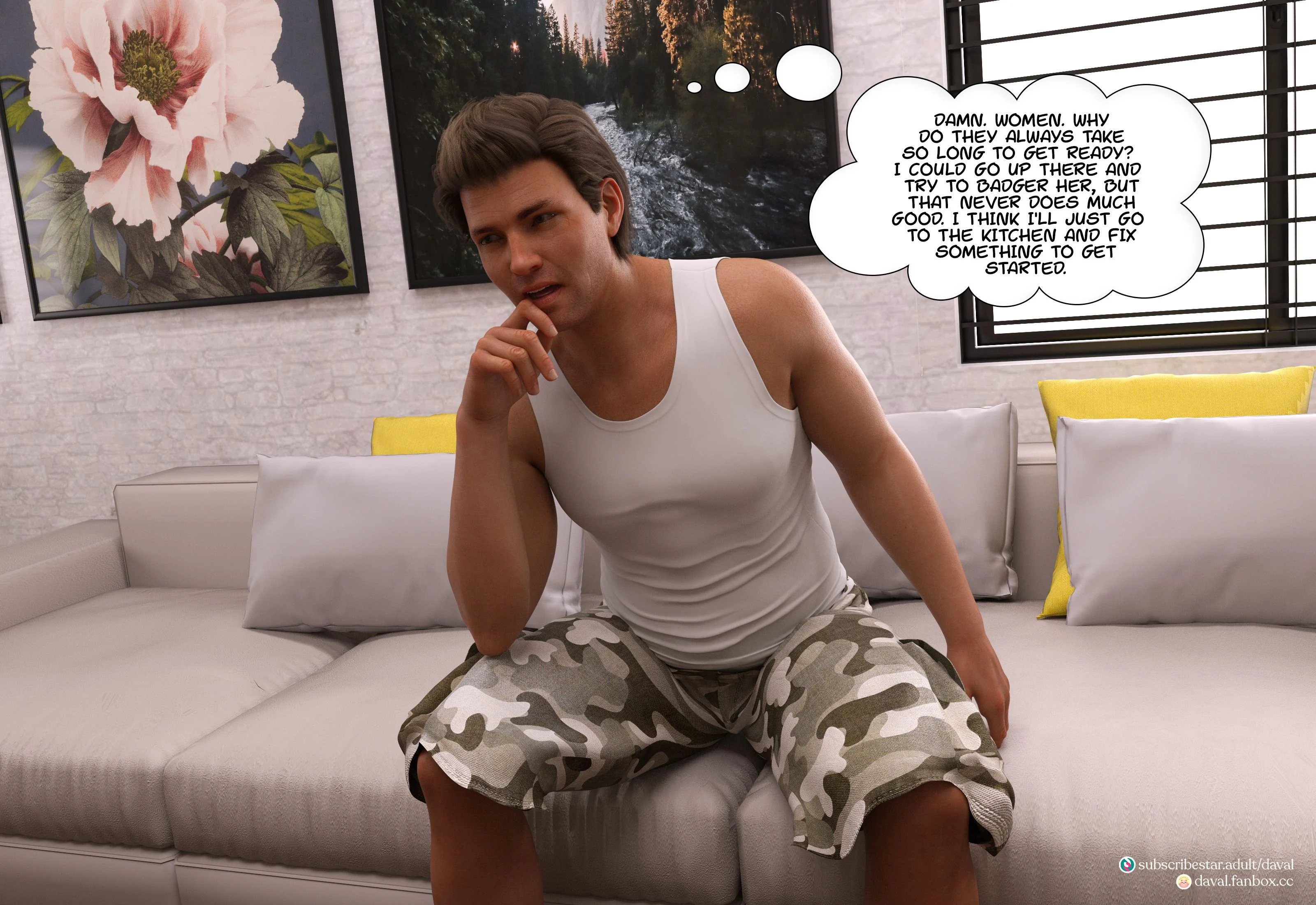 Immoral Desires [Daval3D] - Chapter 4 — Page 105